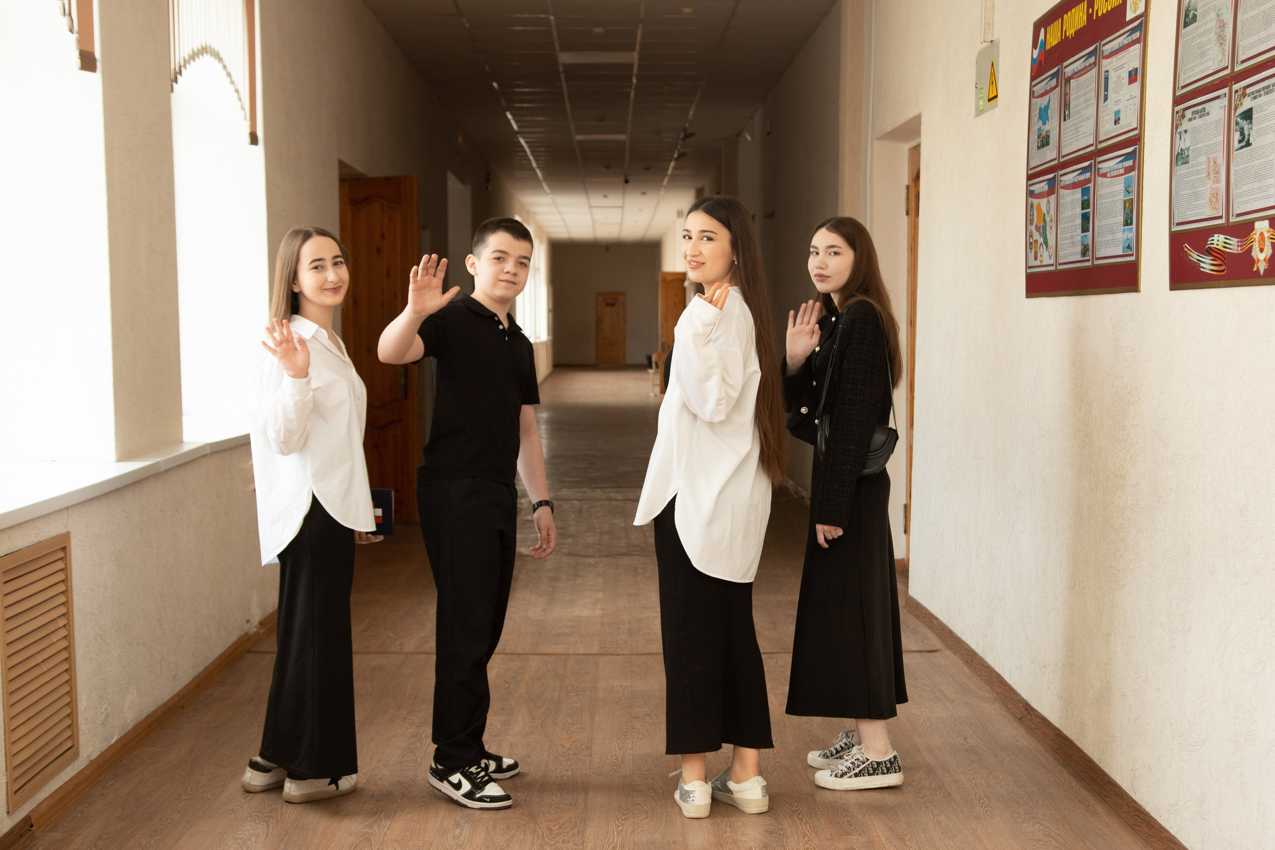 9  и 11 классы. Школьный фотограф в г. Нальчик Галимат Абитова