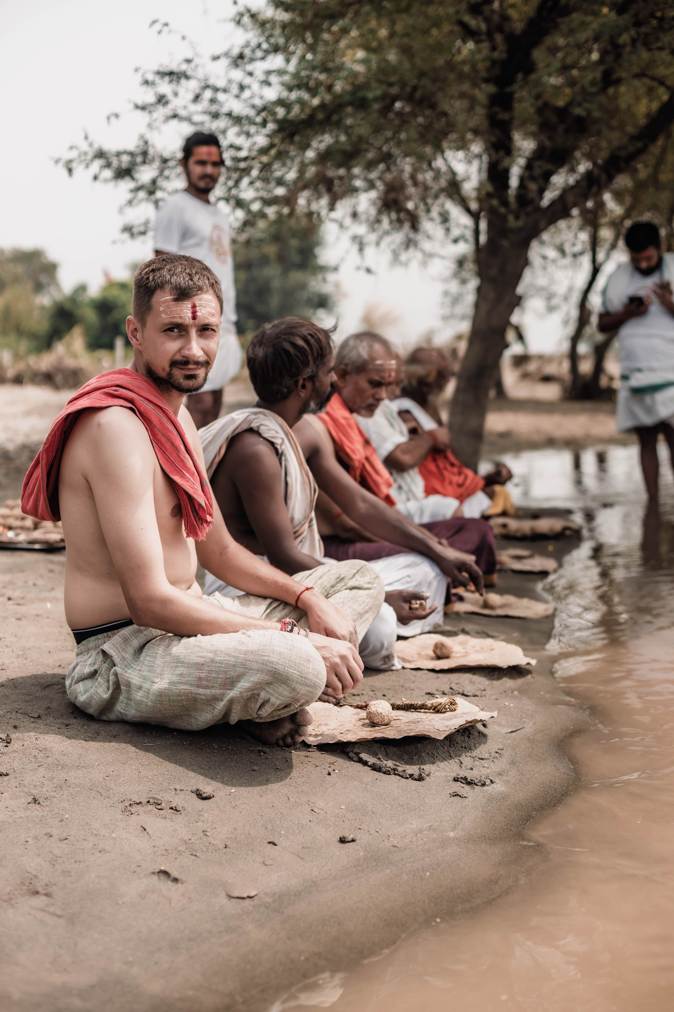 Pitri Paksha yagyas & poojas Devraha Baba ji ashram. Mariam Bagdasaryan