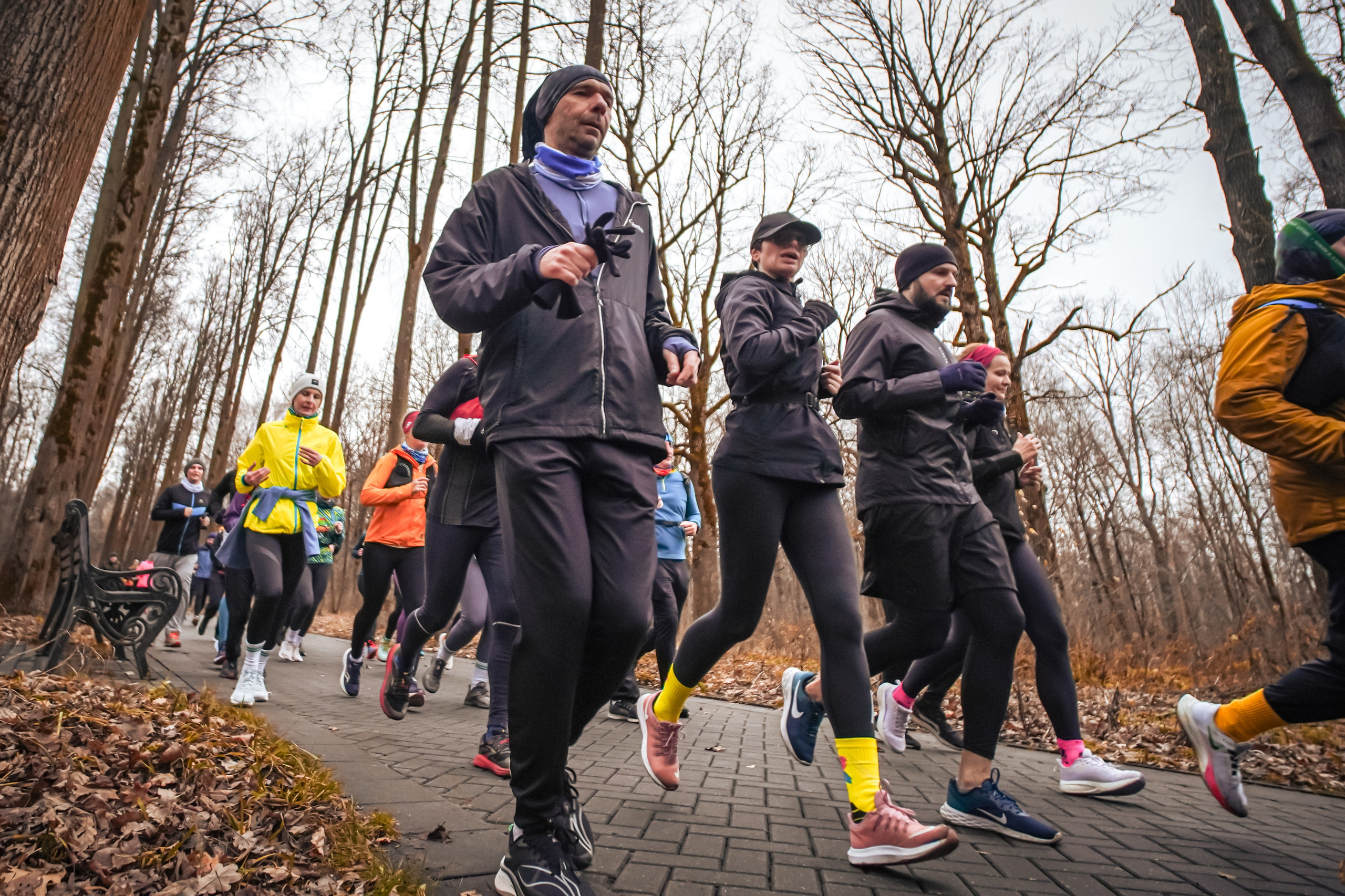 #марафонудома #яuzarun 2024 2-я петля, группа 6:30. Роман Капилюшов. Бег. Фото. Видео. г. Люберцы