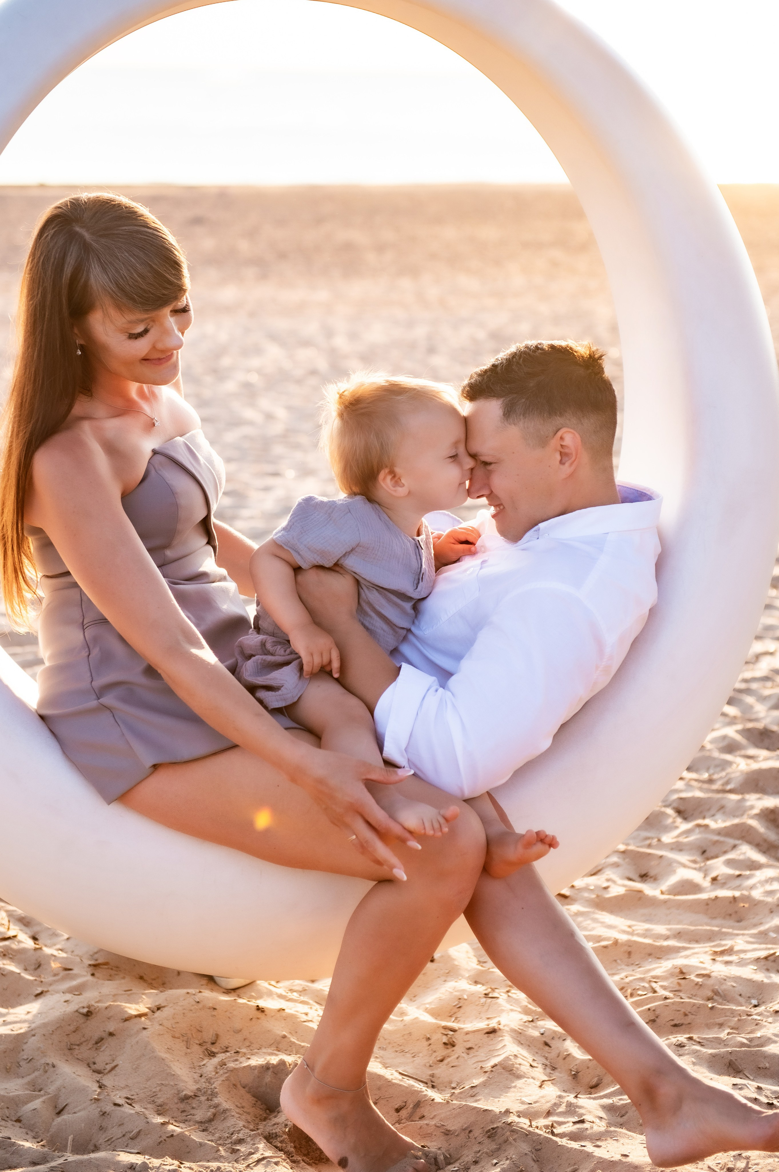 Семейная съемка на пляже. Свадебный и семейный фотограф в Санкт-Петербурге — Мария Черепанова