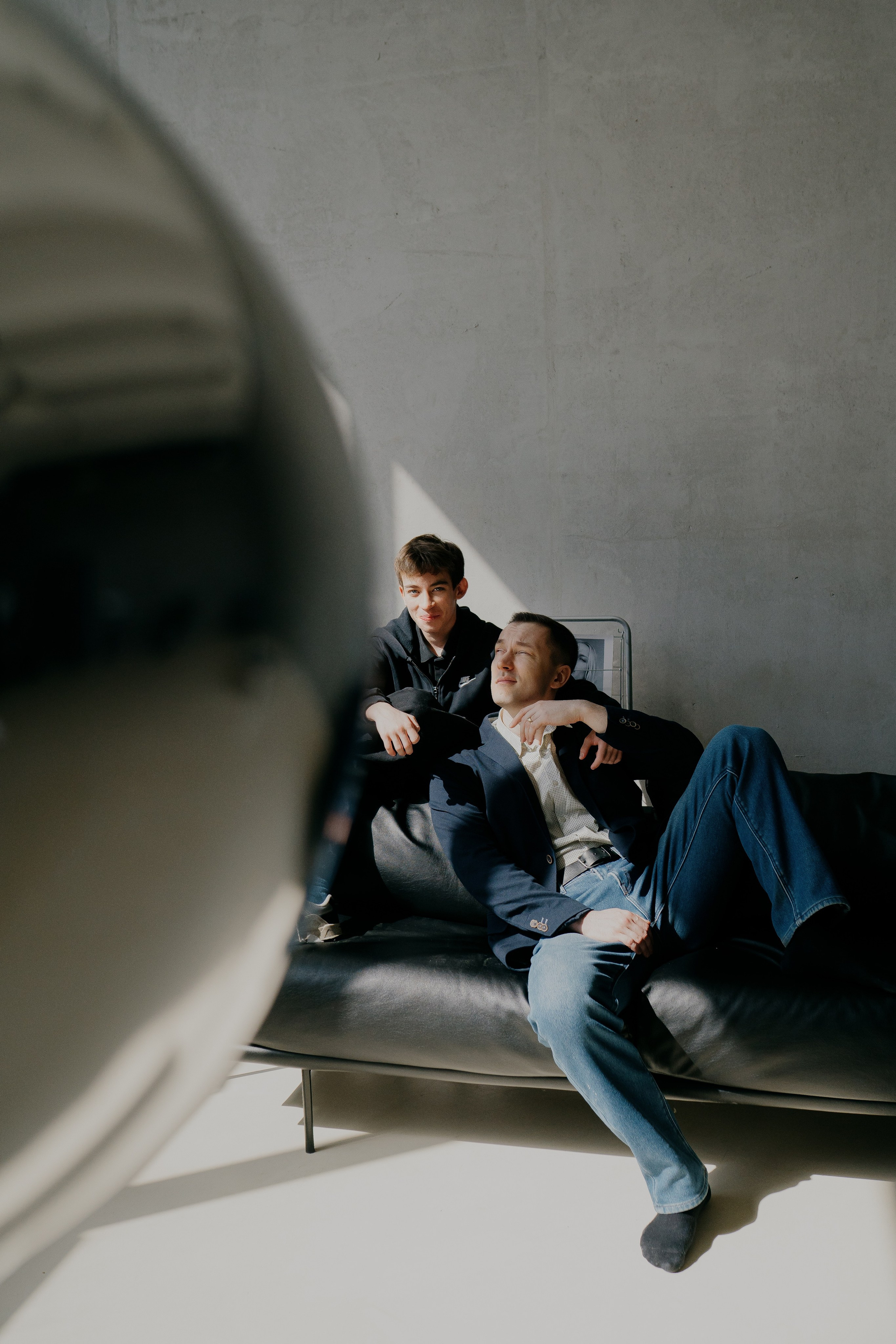 Отец и сын. Андрейко Надежда