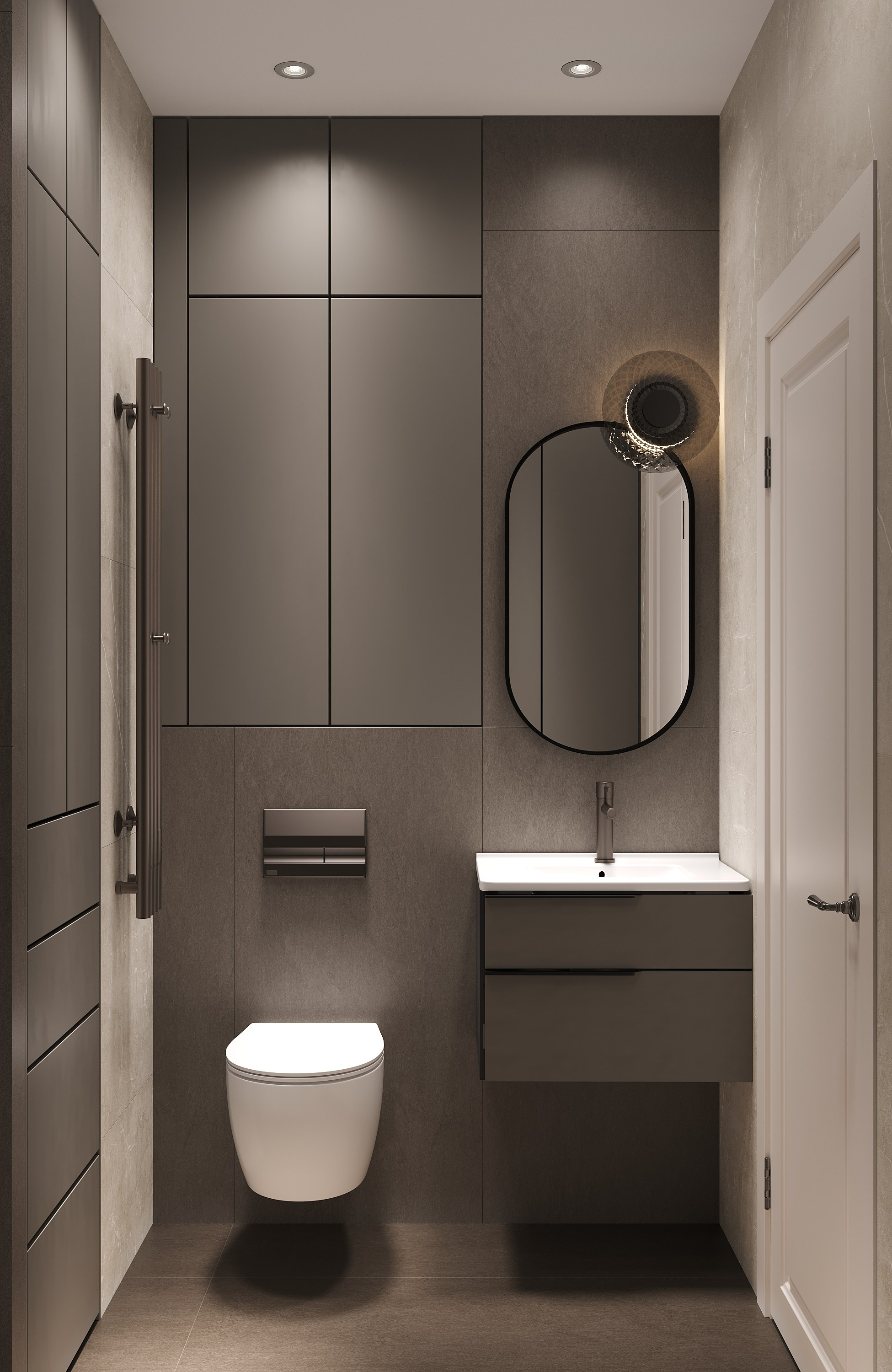 3 m² САНУЗЕЛ. 3d визуализатор