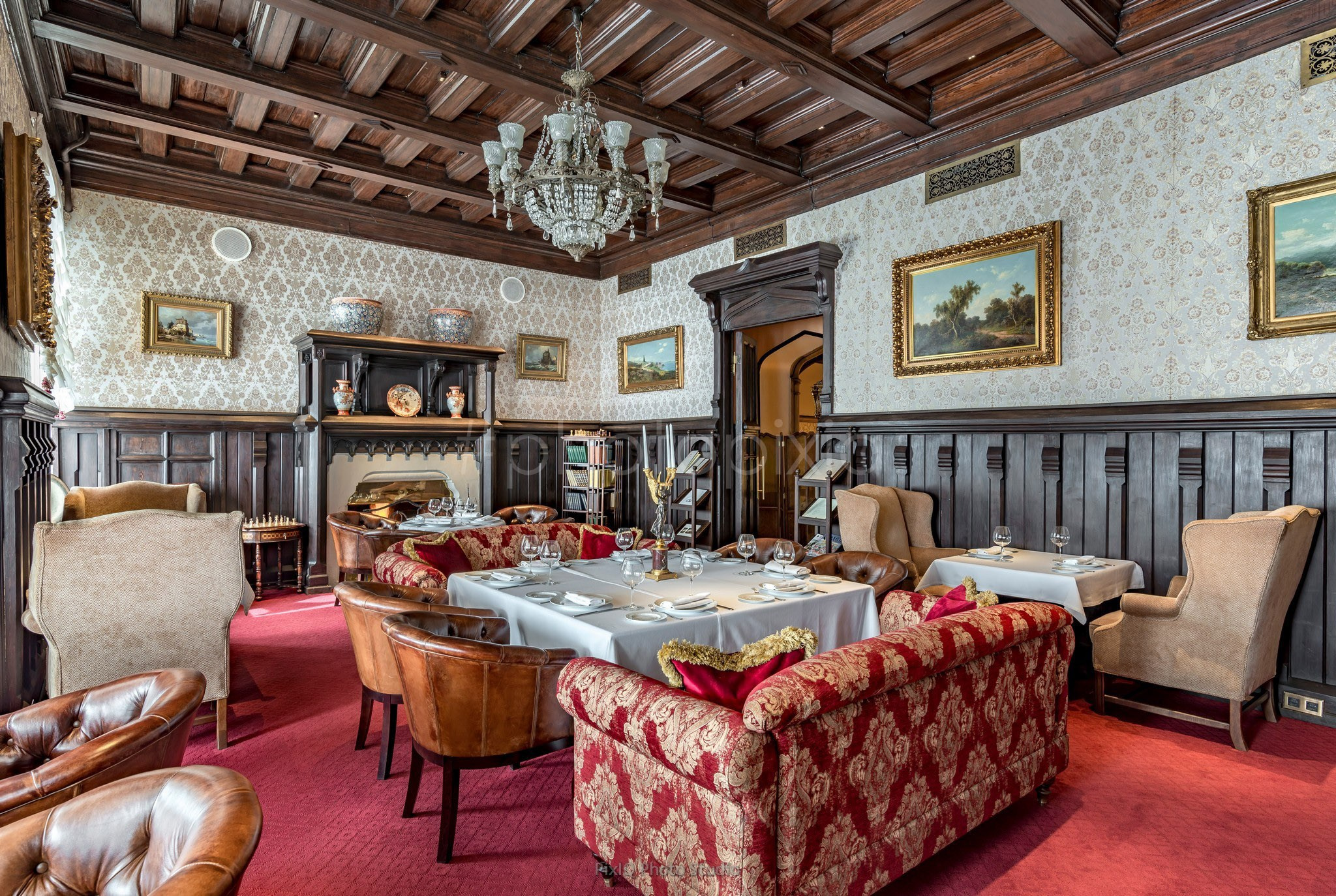 Фотосъёмка ресторана ЦДЛ. Интерьерная съёмка и виртуальные туры — Интерьерный фотограф Кузнецов Сергей (photopixiq)