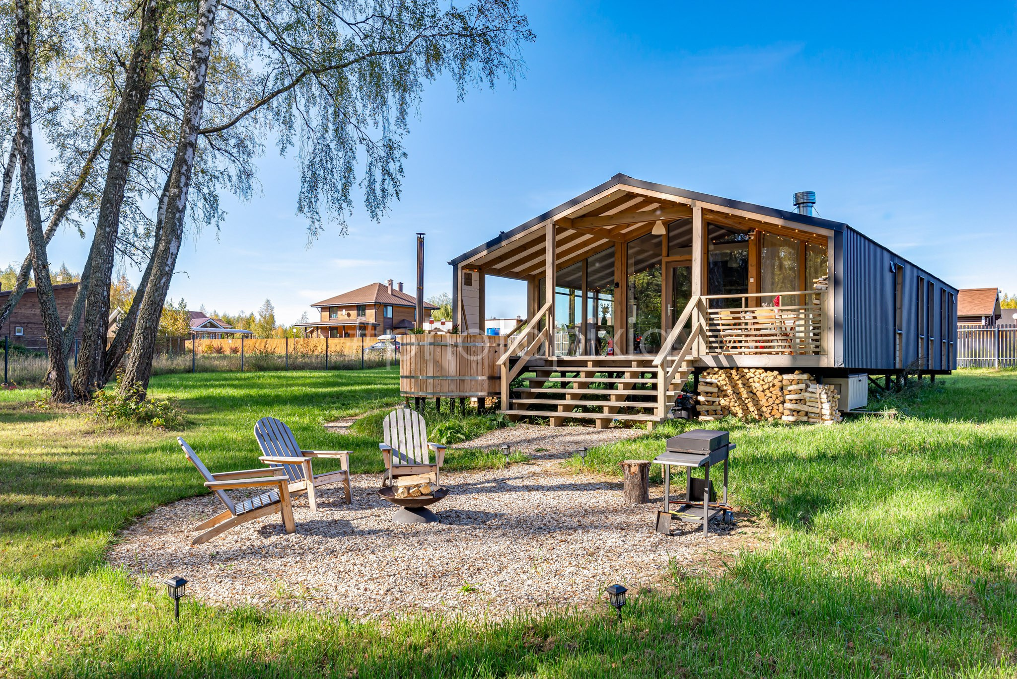 Съёмка загородного дома в КП Романовский Парк для сдачи в аренду. Интерьерная съёмка и виртуальные туры — Интерьерный фотограф Кузнецов Сергей (photopixiq)