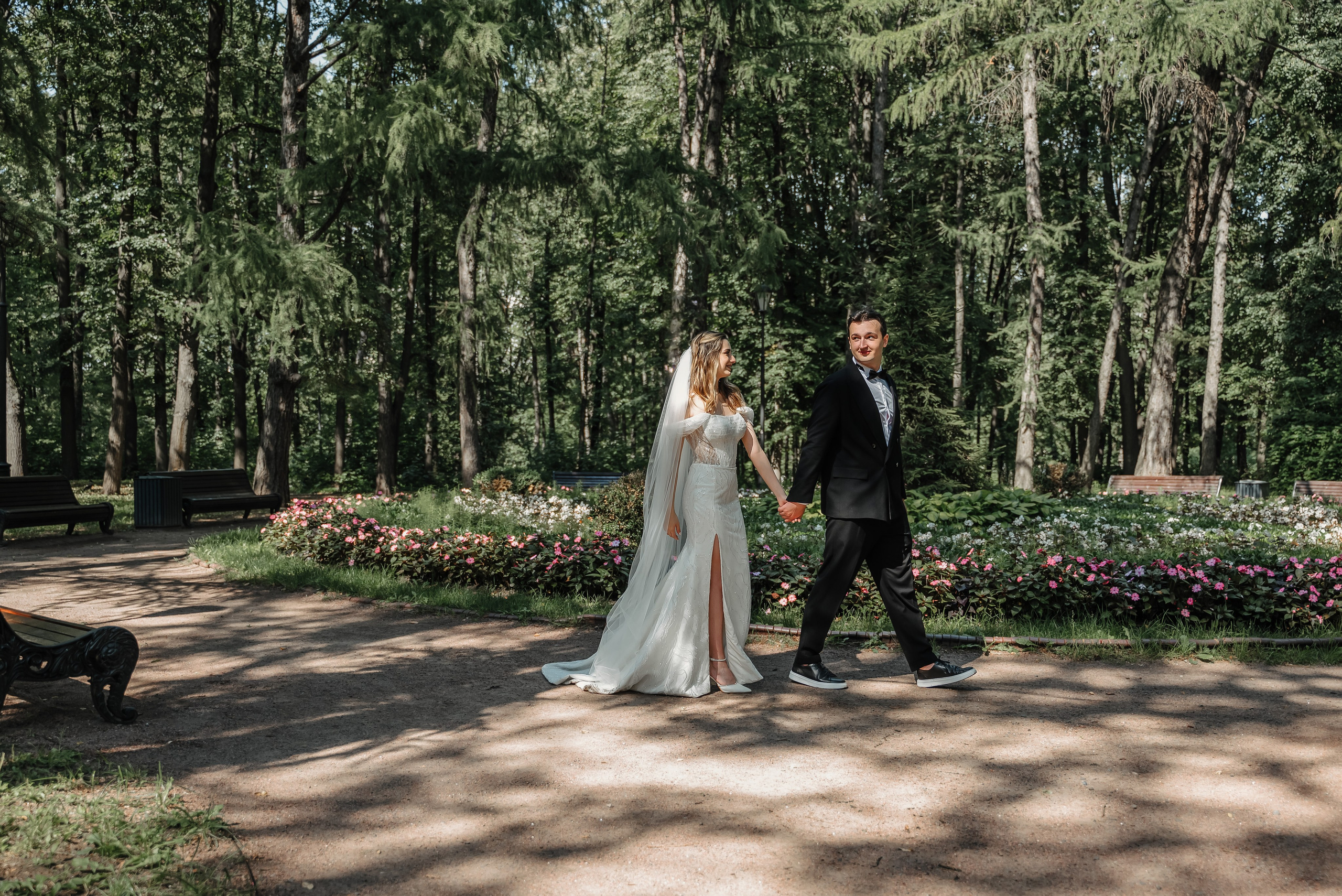 Свадьба, Нескучный сад, Фотосессия. Свадебный фотограф Ирина Димитриева