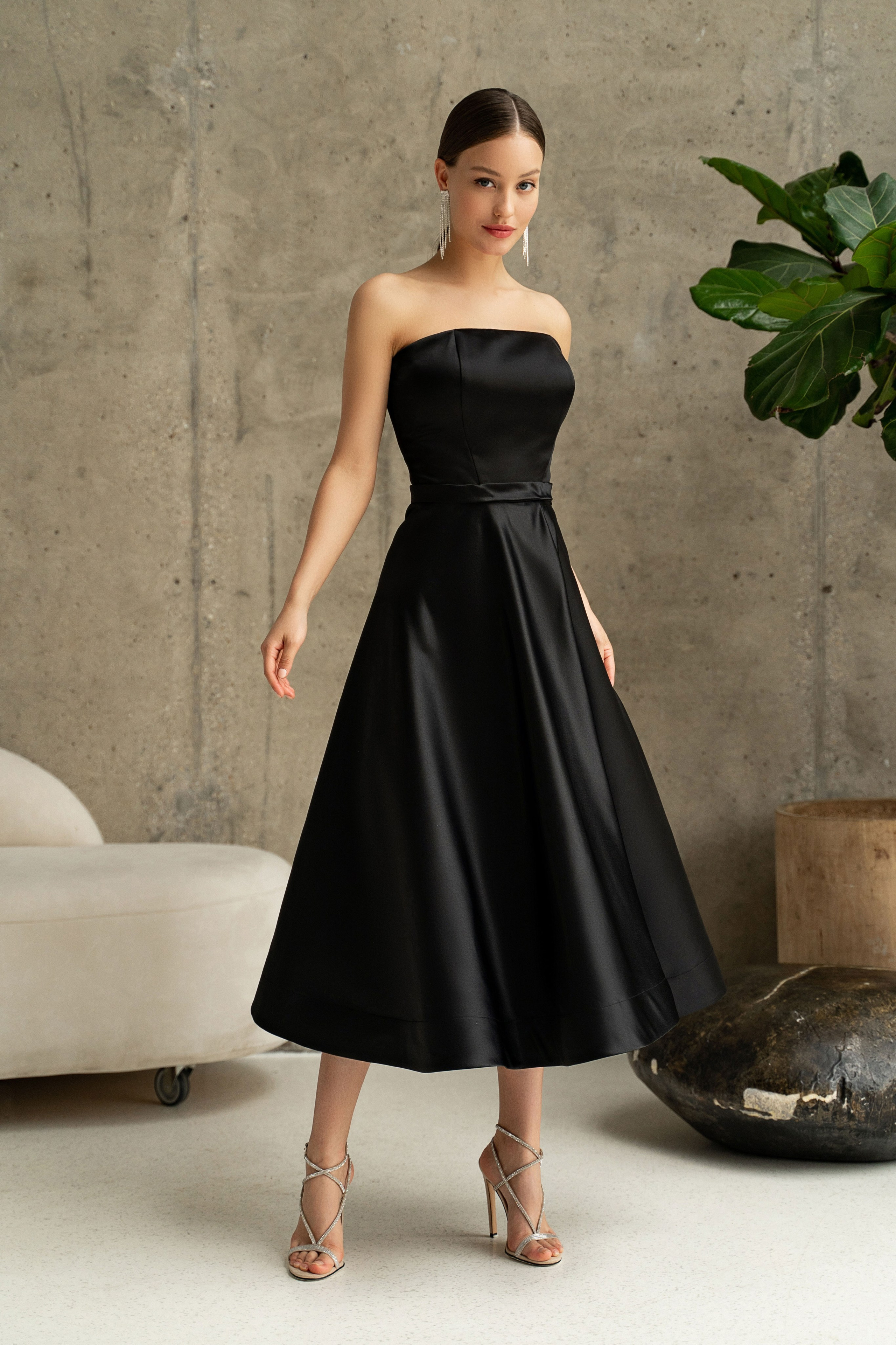 Съемка вечерних платьев NOLLA с Анастасией. Свадебный и портретный фотограф Клипа Максим