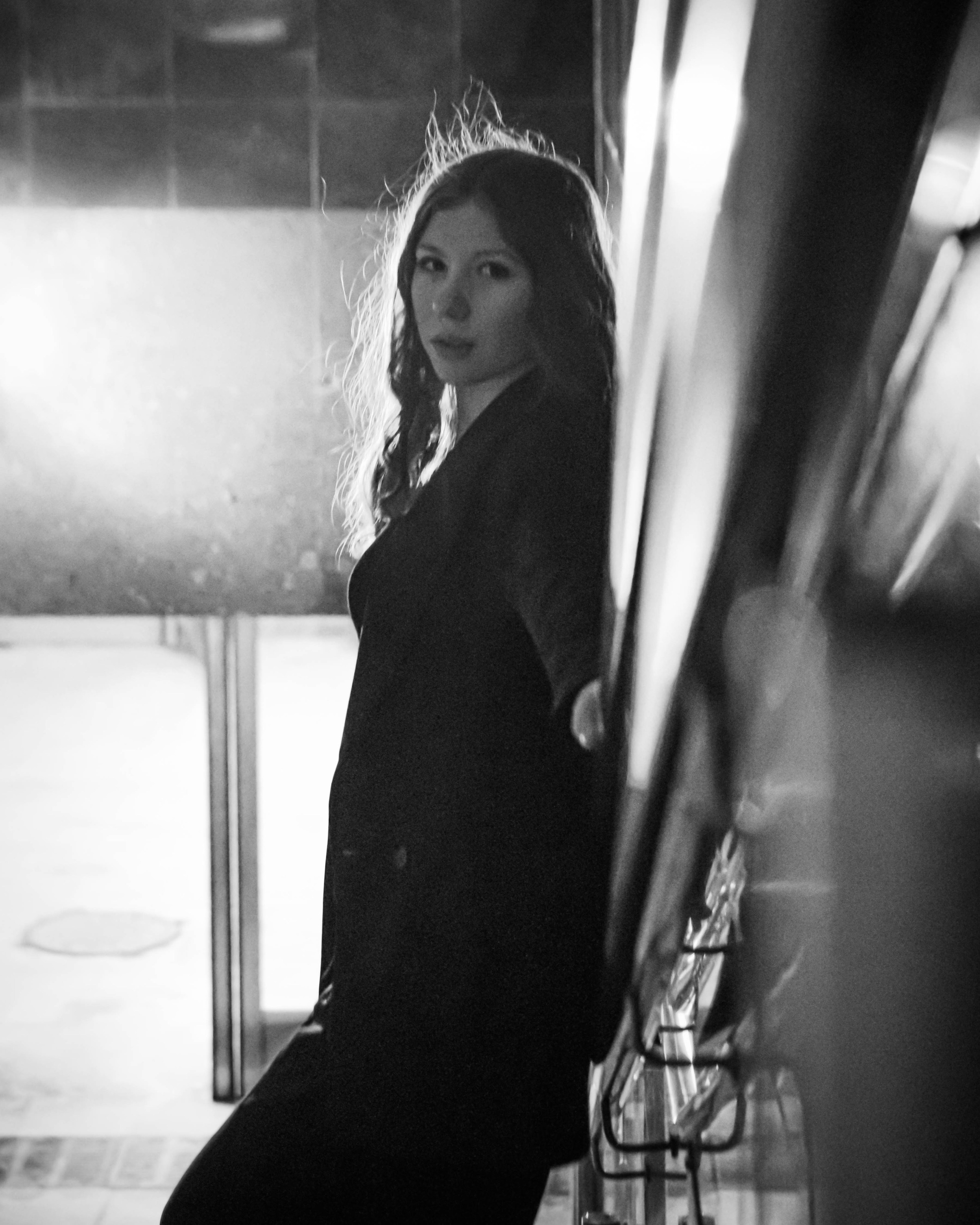 Черно-белый портрет. Портретный фотограф в Москве Владимир Саяпин