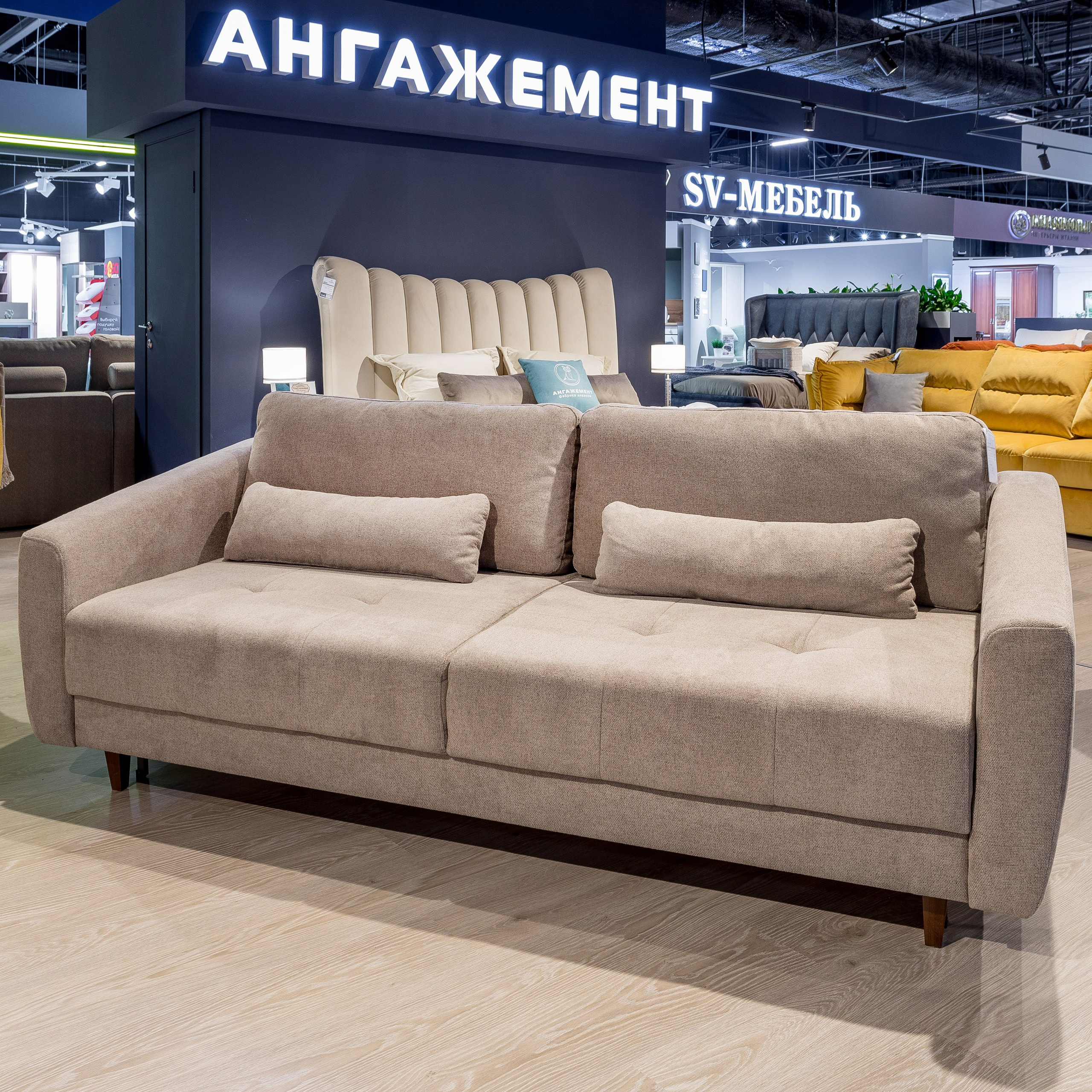 Sofas beds. Interior photographer Vitalii in Portland and Vancouver