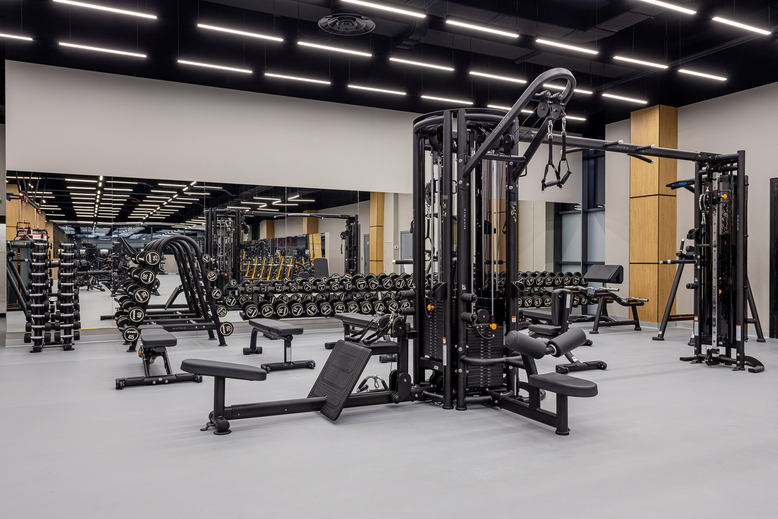 Gym. Interior photographer Vitalii in Portland and Vancouver