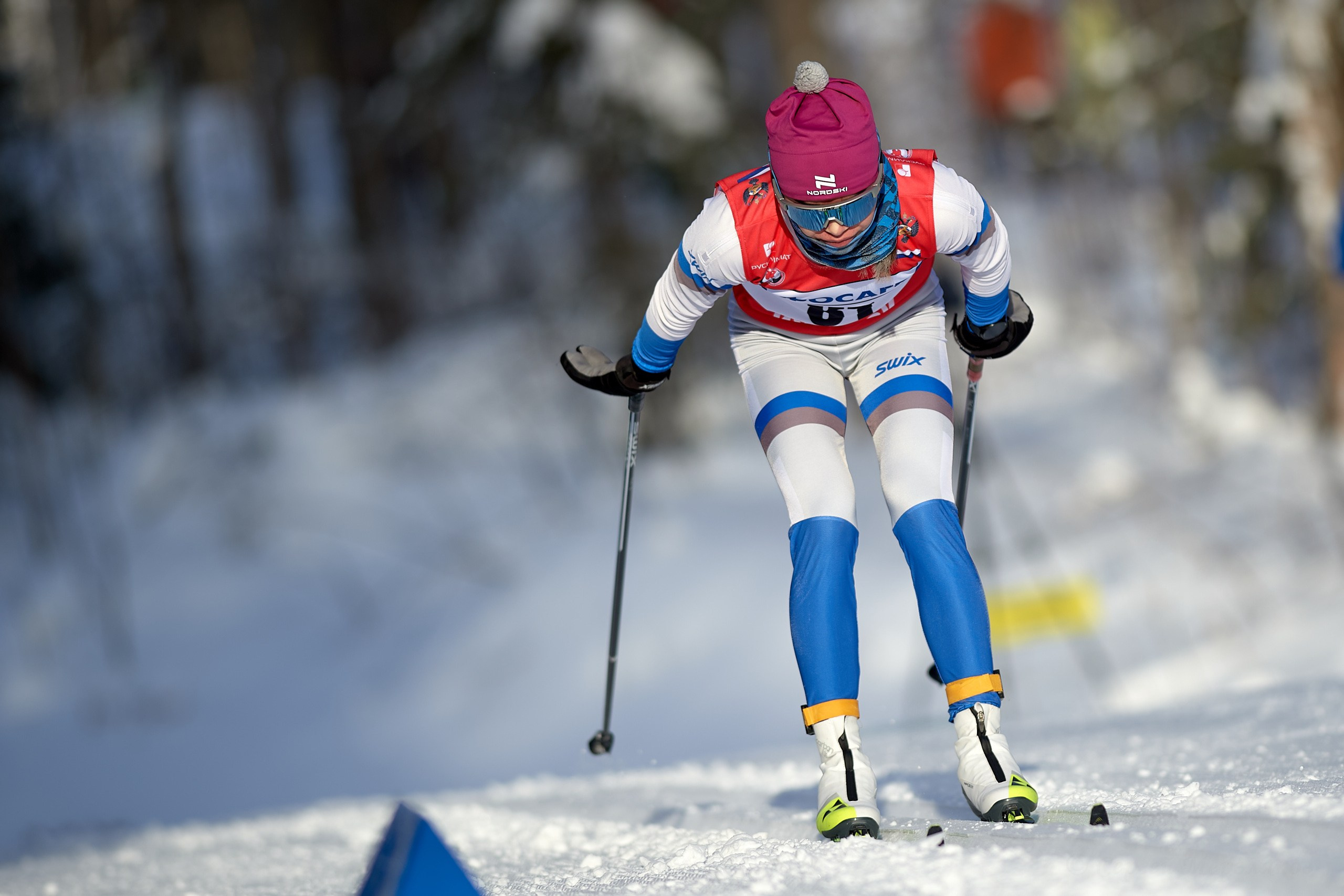 VI этап ФосАгро Кубка России по лыжным гонкам. Ижевск 25.01.2025 и 26.01.2025. Спортивный репортажный фотограф в Ижевске Сергей Мерзляков