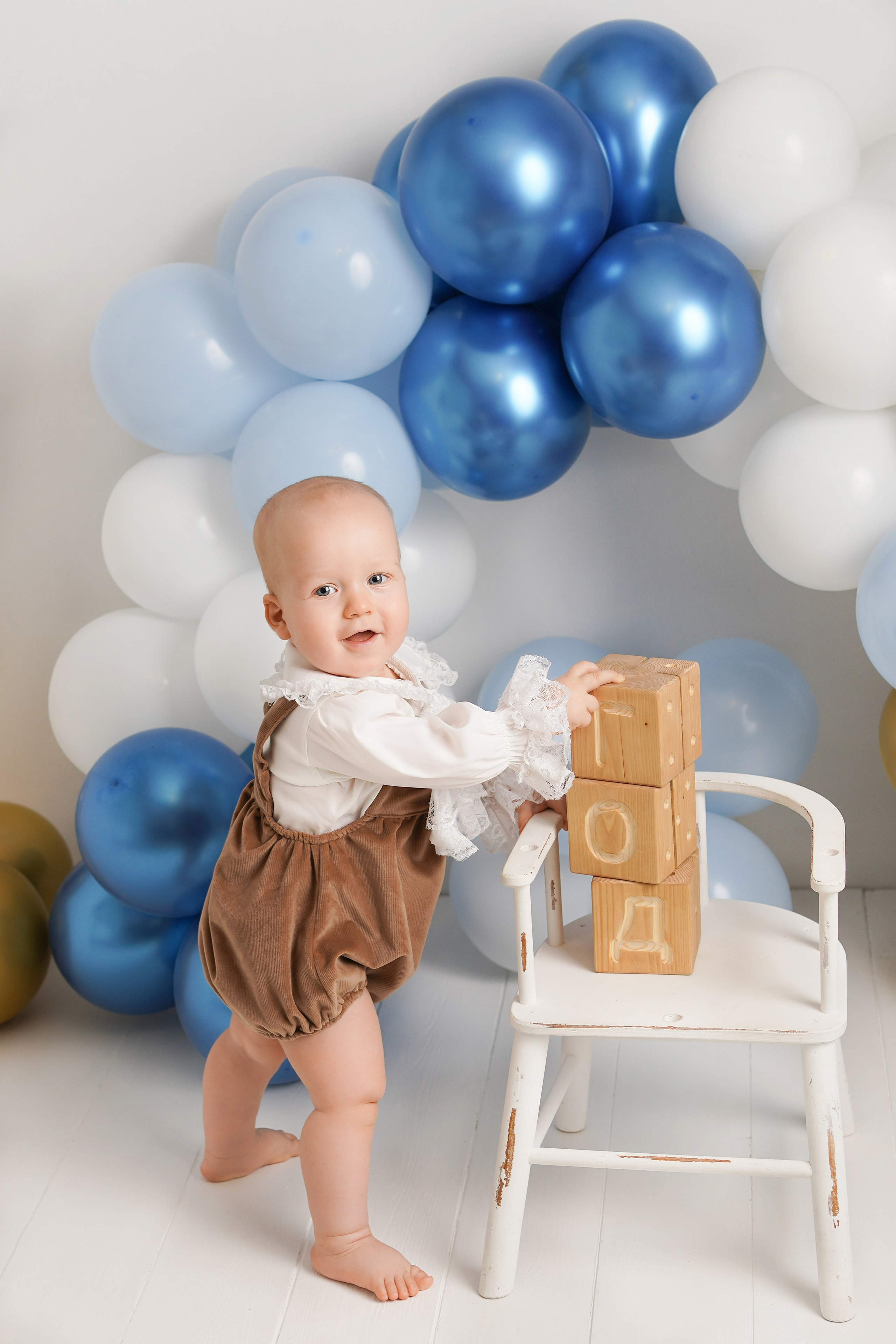 Детская фотосессия Первый год Миши. Детский фотограф и фотограф новорожденных в Калининград Оксана Иваний