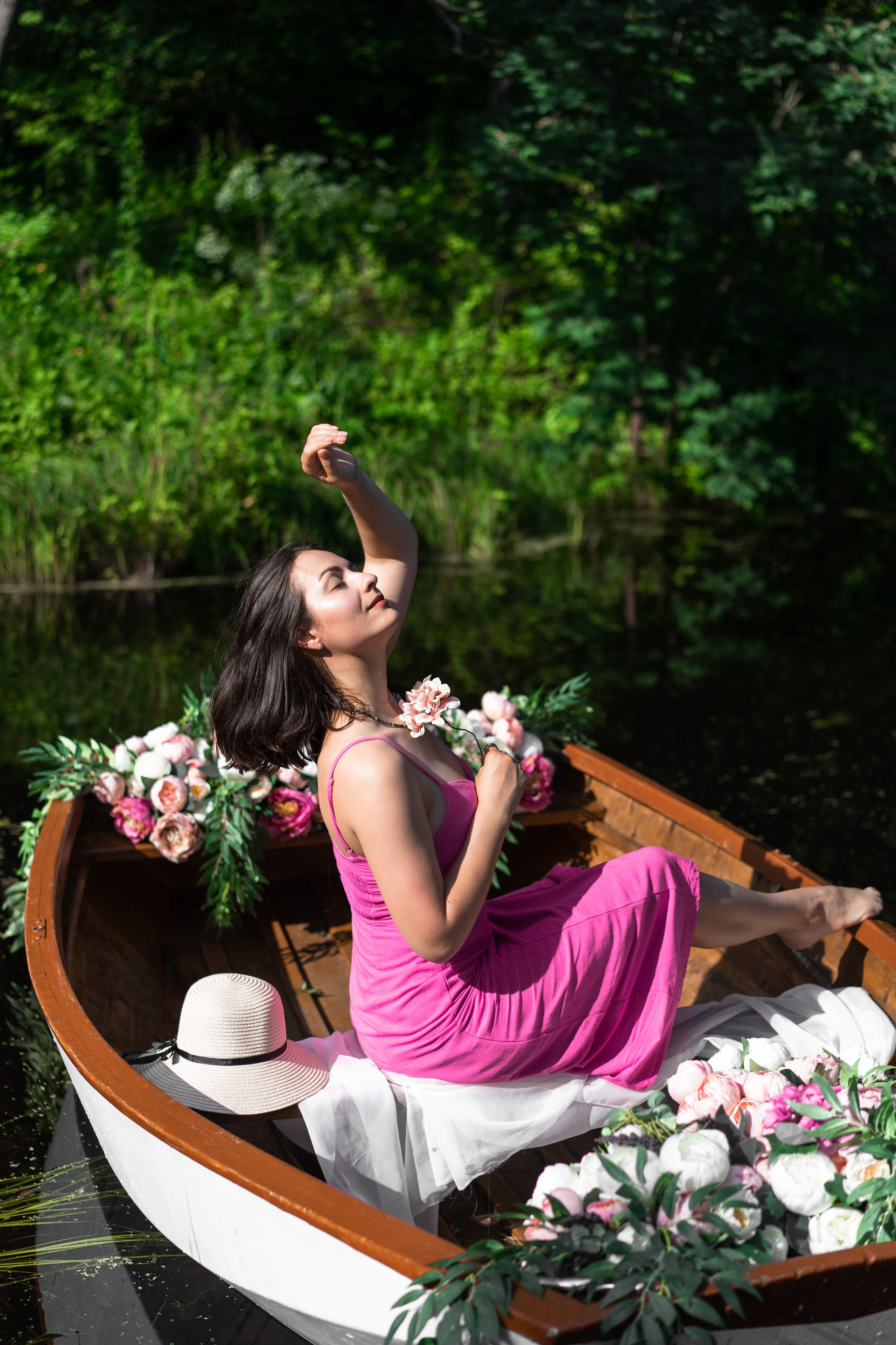 Лодка с цветами. Семейный и детский фотограф во Владивостоке Мария Гой