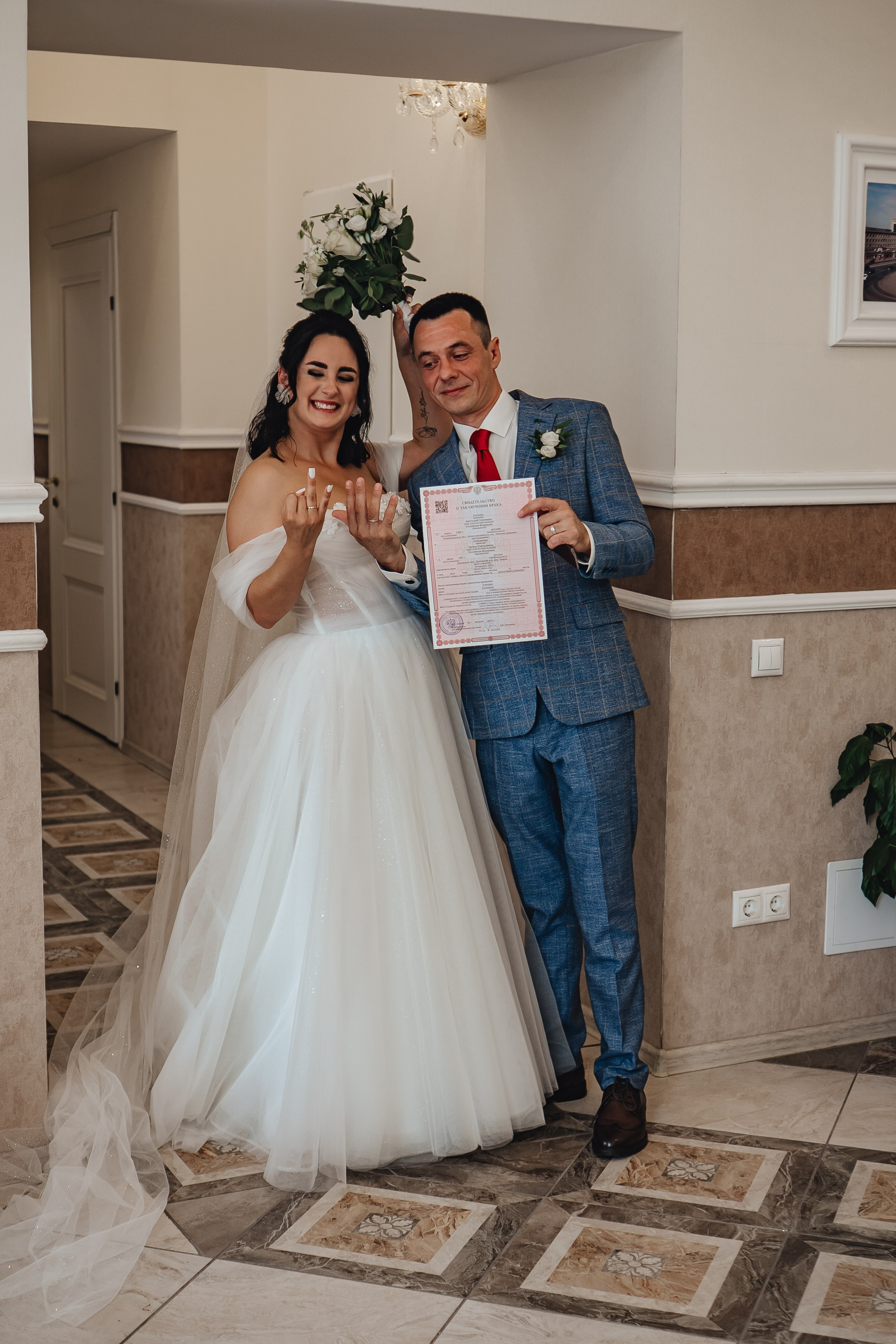 СВАДЕБНАЯ СЬЕМКА В ЗАГСЕ НА МОСКОВСКОМ ПРОСПЕКТЕ. Профессиональный фотограф, Санкт-Петербург — Виктория Богомолова