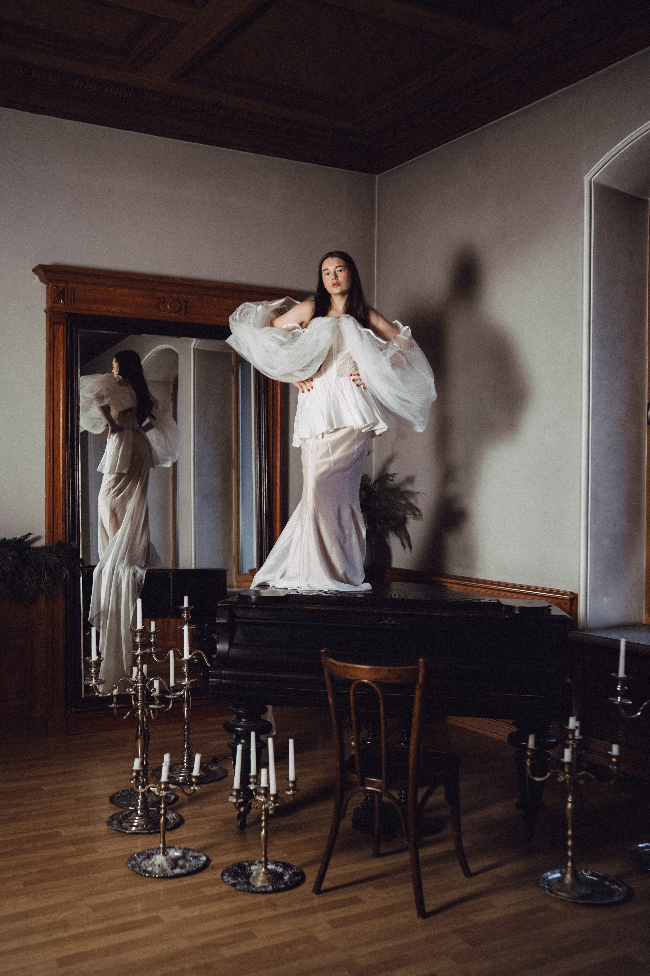 ФОТОСЕССИЯ В ВИНТАЖНОМ СТИЛЕ К НОВОМУ ГОДУ ДЛЯ ДЕВУШКИ. Профессиональный фотограф, Санкт-Петербург — Виктория Богомолова