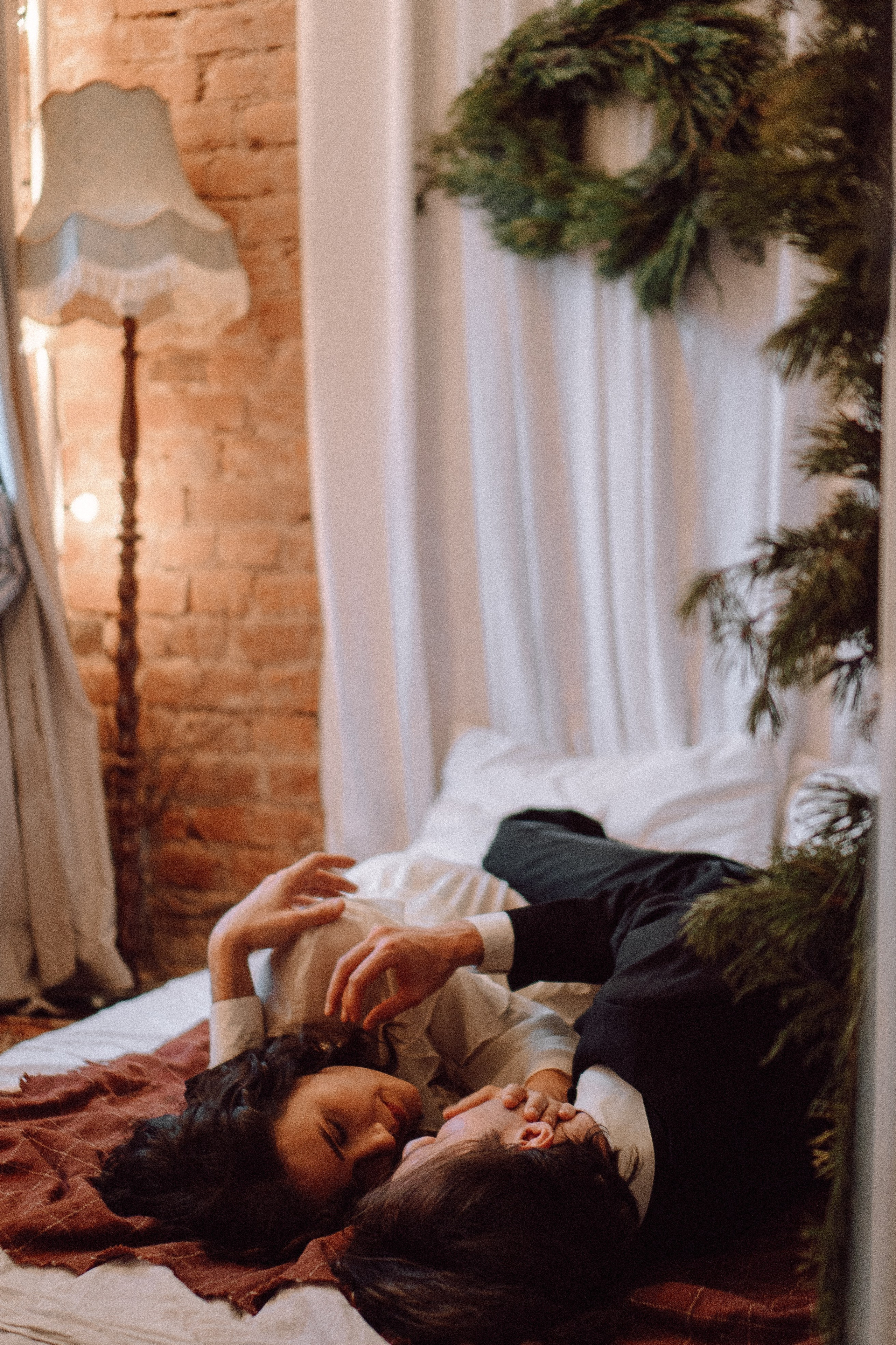 УТРО ЖЕНИХА И НЕВЕСТЫ В ФОТОСТУДИИ И ОСНОВНАЯ ФОТОСЕСИСИЯ ЗИМОЙ. Профессиональный фотограф, Санкт-Петербург — Виктория Богомолова