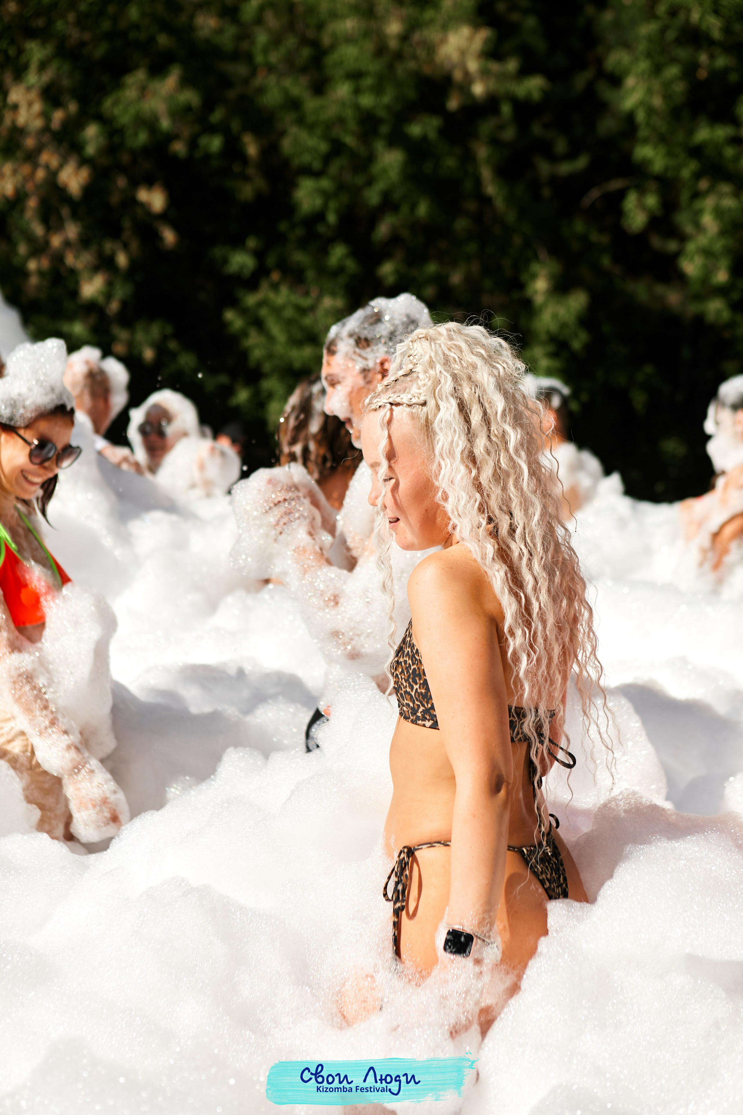 Foam party. Свадебный фотограф