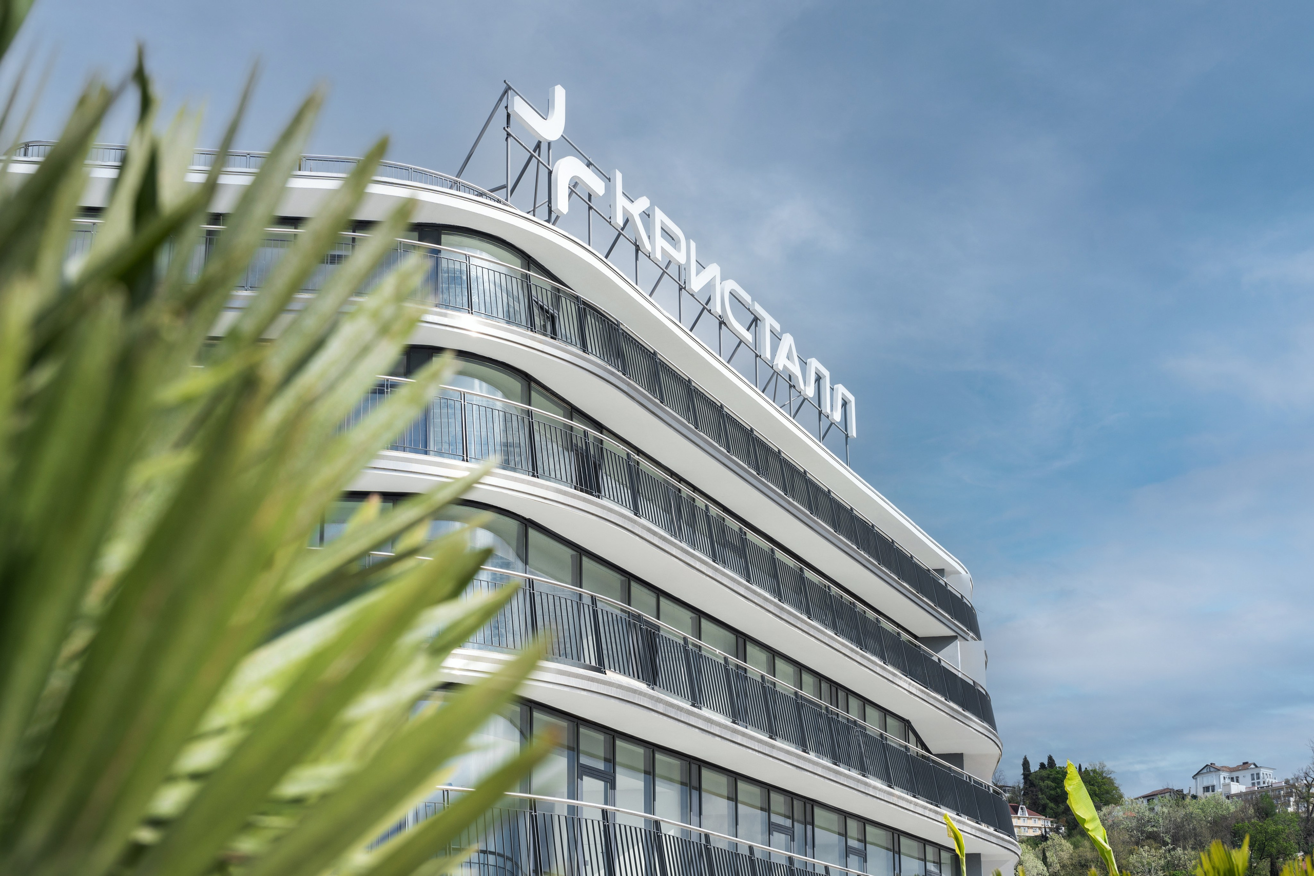 Фасадная фотосъёмка отелей Сочи. Отельный интерьерный фотограф Сочи