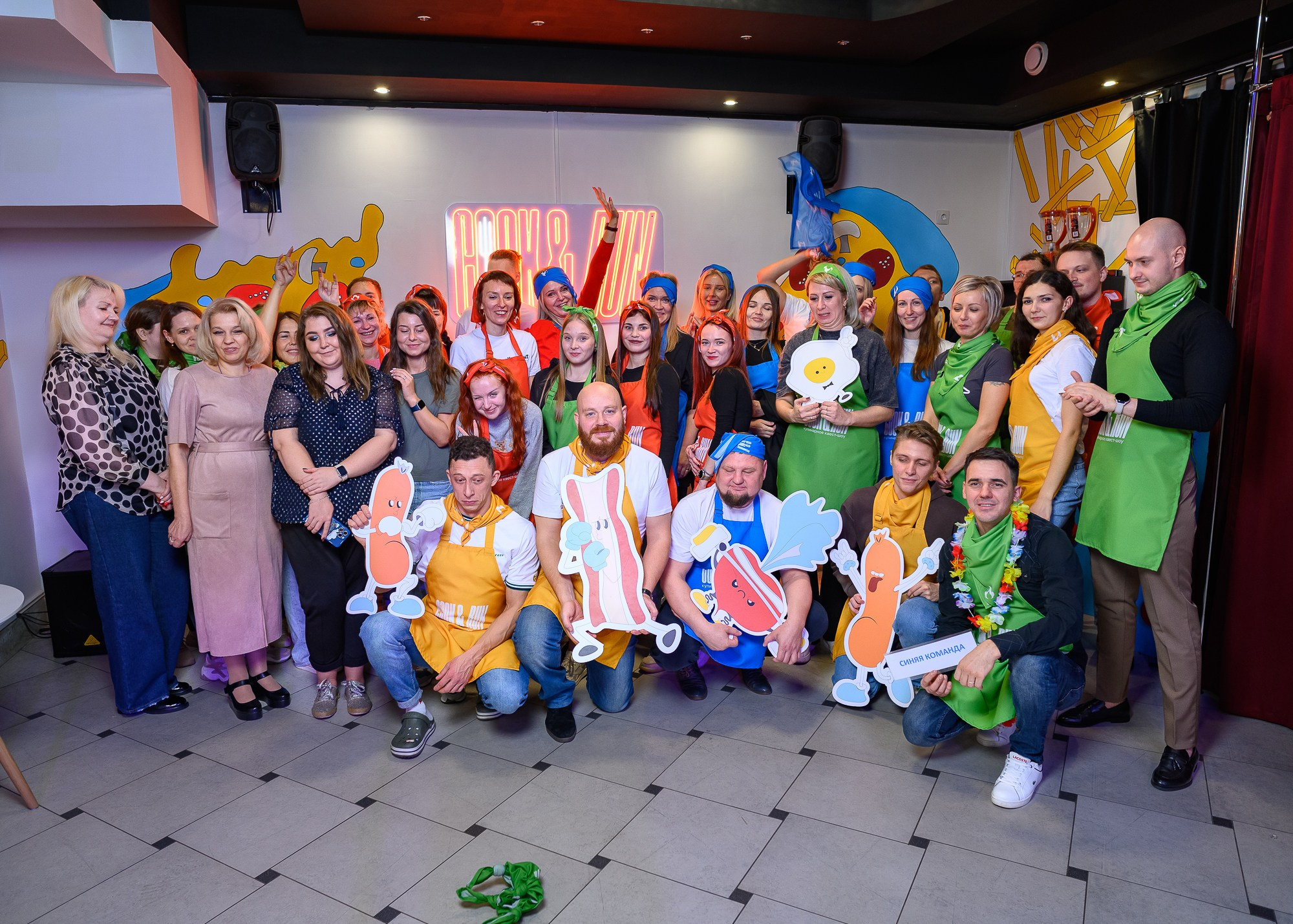 Кулинарный квест-шоу CooknRun. Фотограф Александр Данилов