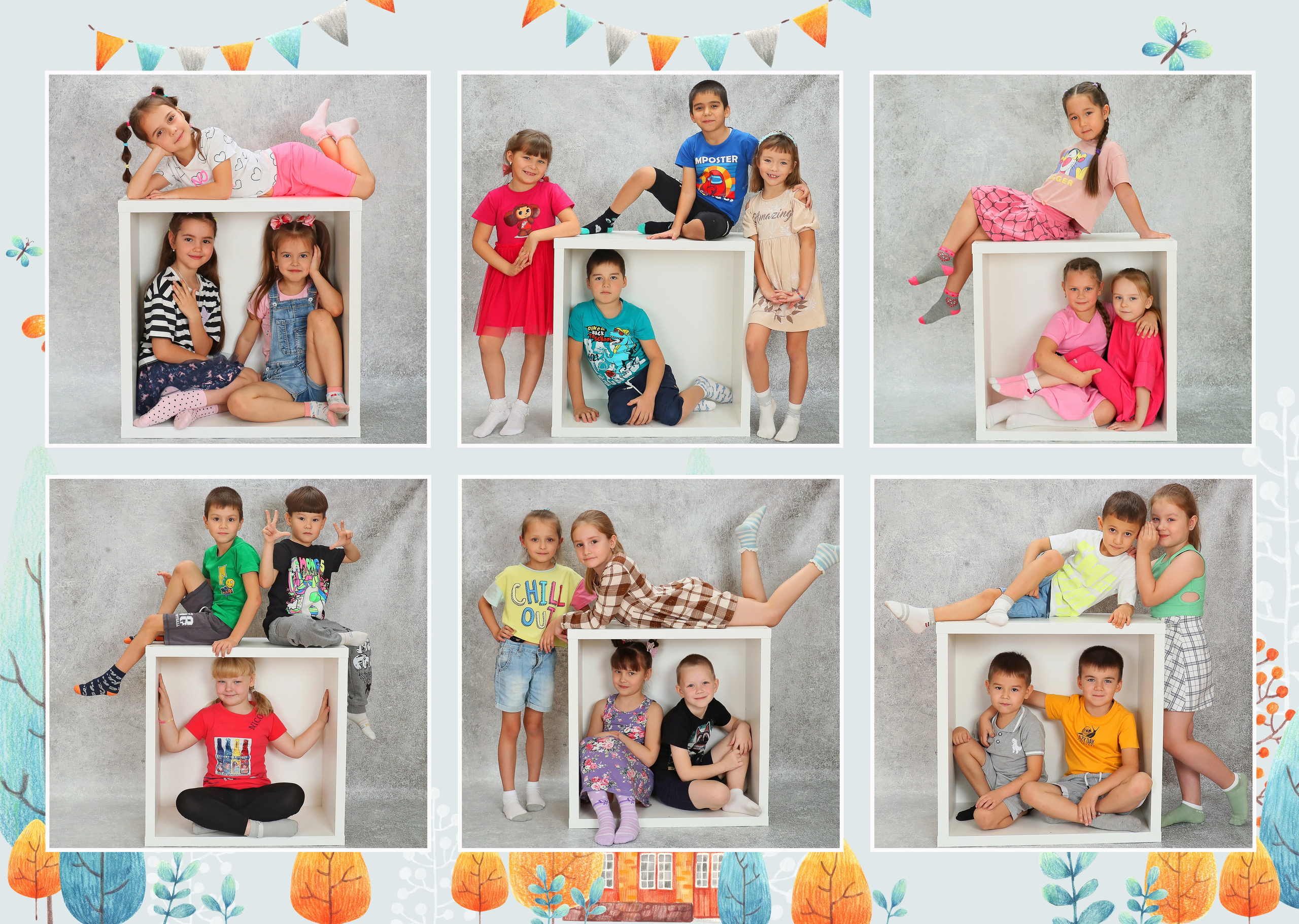 Фотокнига «Кубы». Создание стильных выпускных альбомов