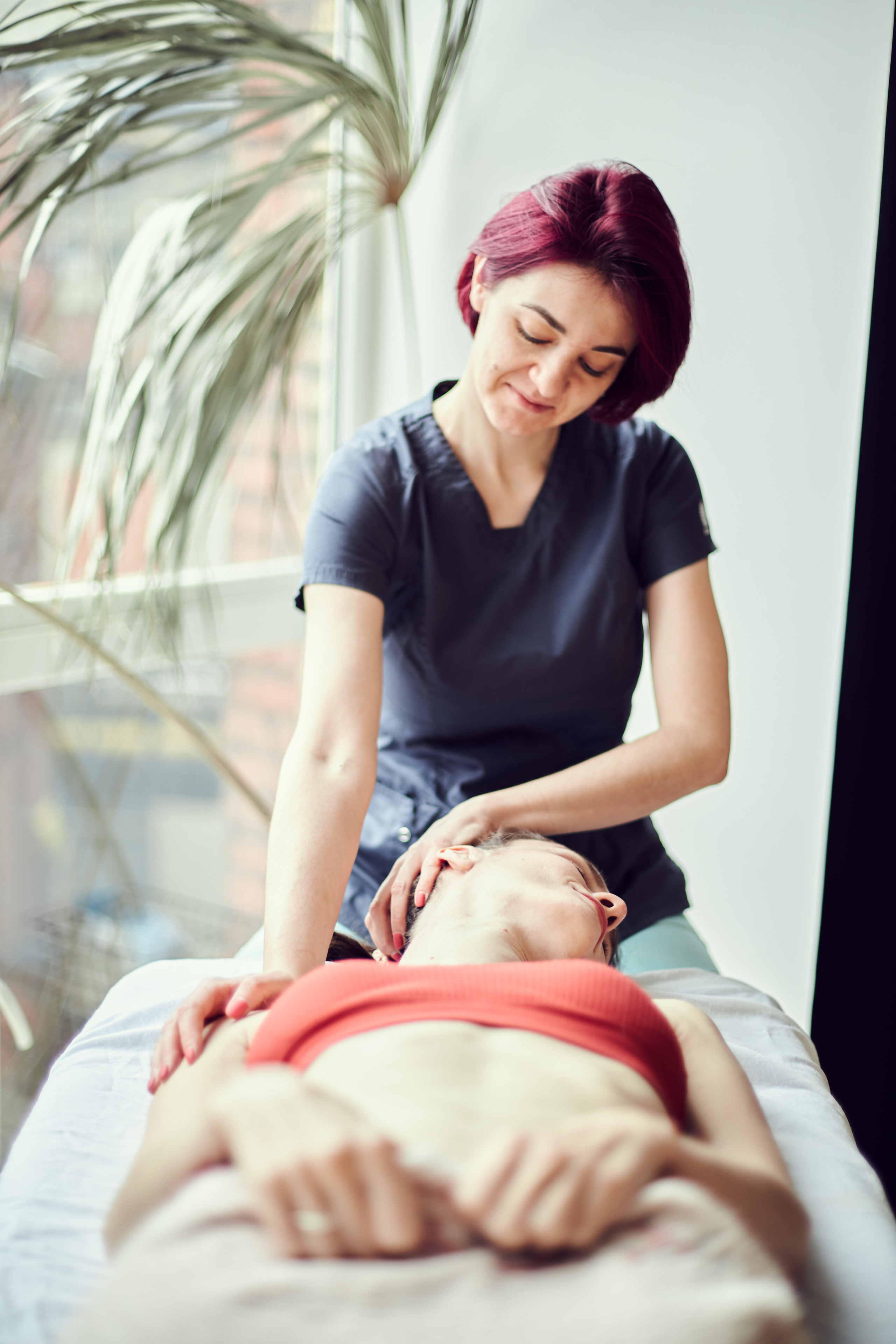 Контент-фотосессия для массажиста Натальи. Анна Потявина. Фотограф Москва