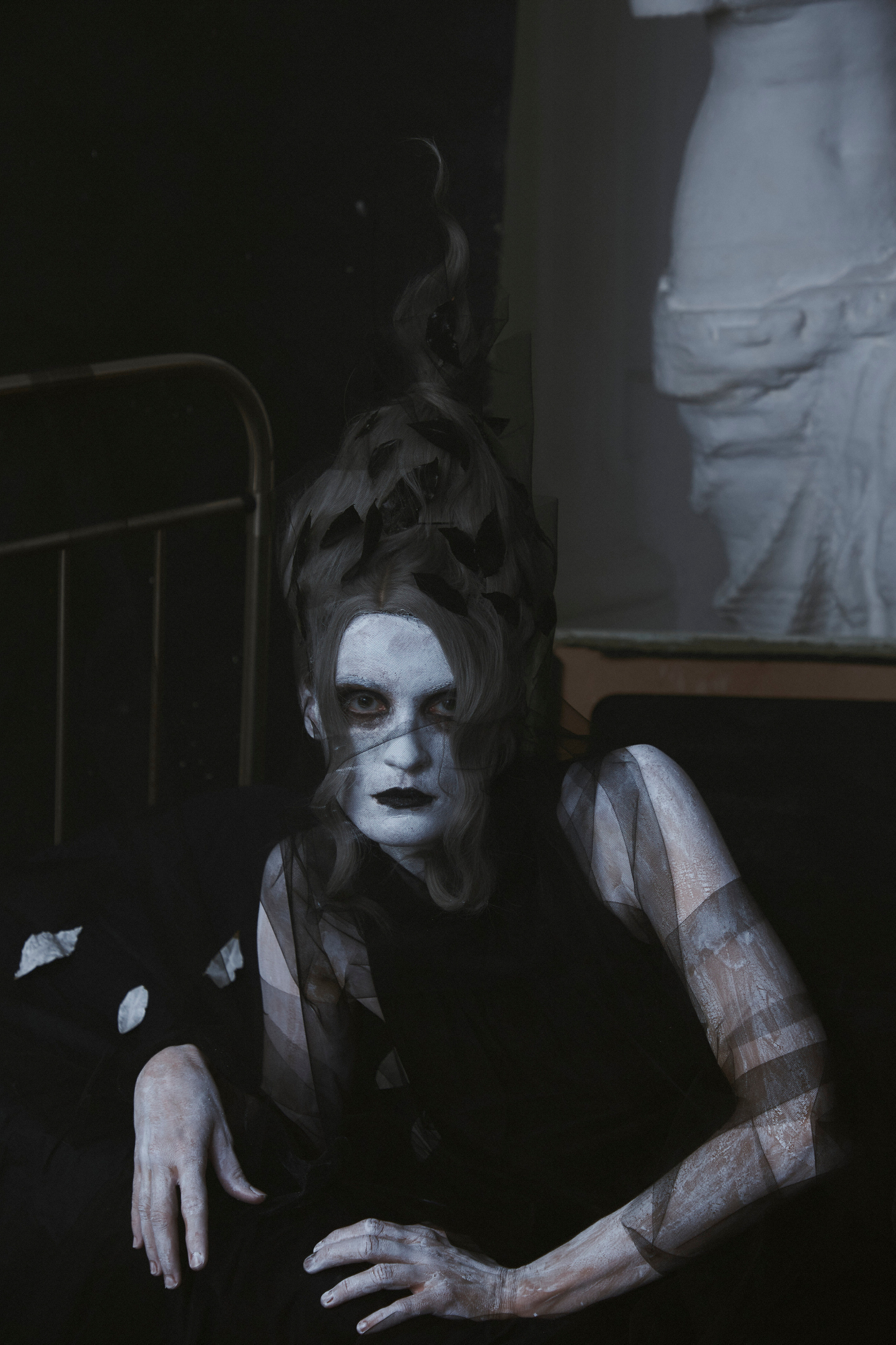 Фотосессия в стиле Тима Бертона (Tim Burton). Анна Потявина. Фотограф Москва