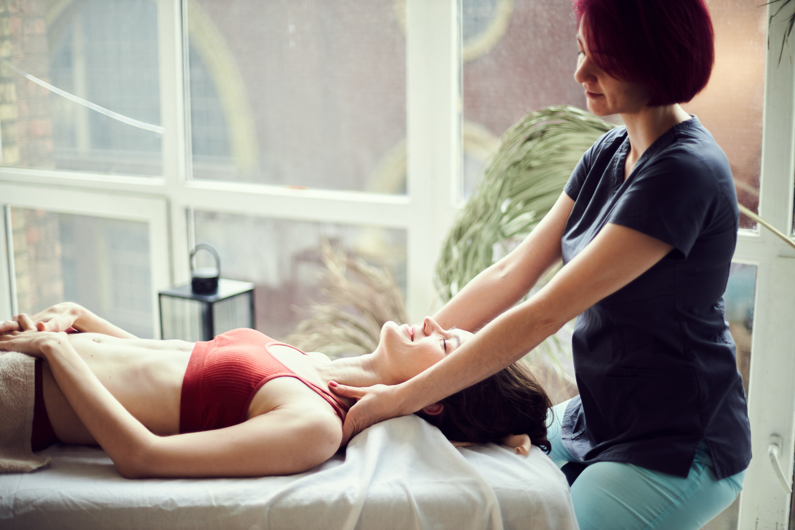 Контент-фотосессия для массажиста Натальи. Анна Потявина. Фотограф Москва