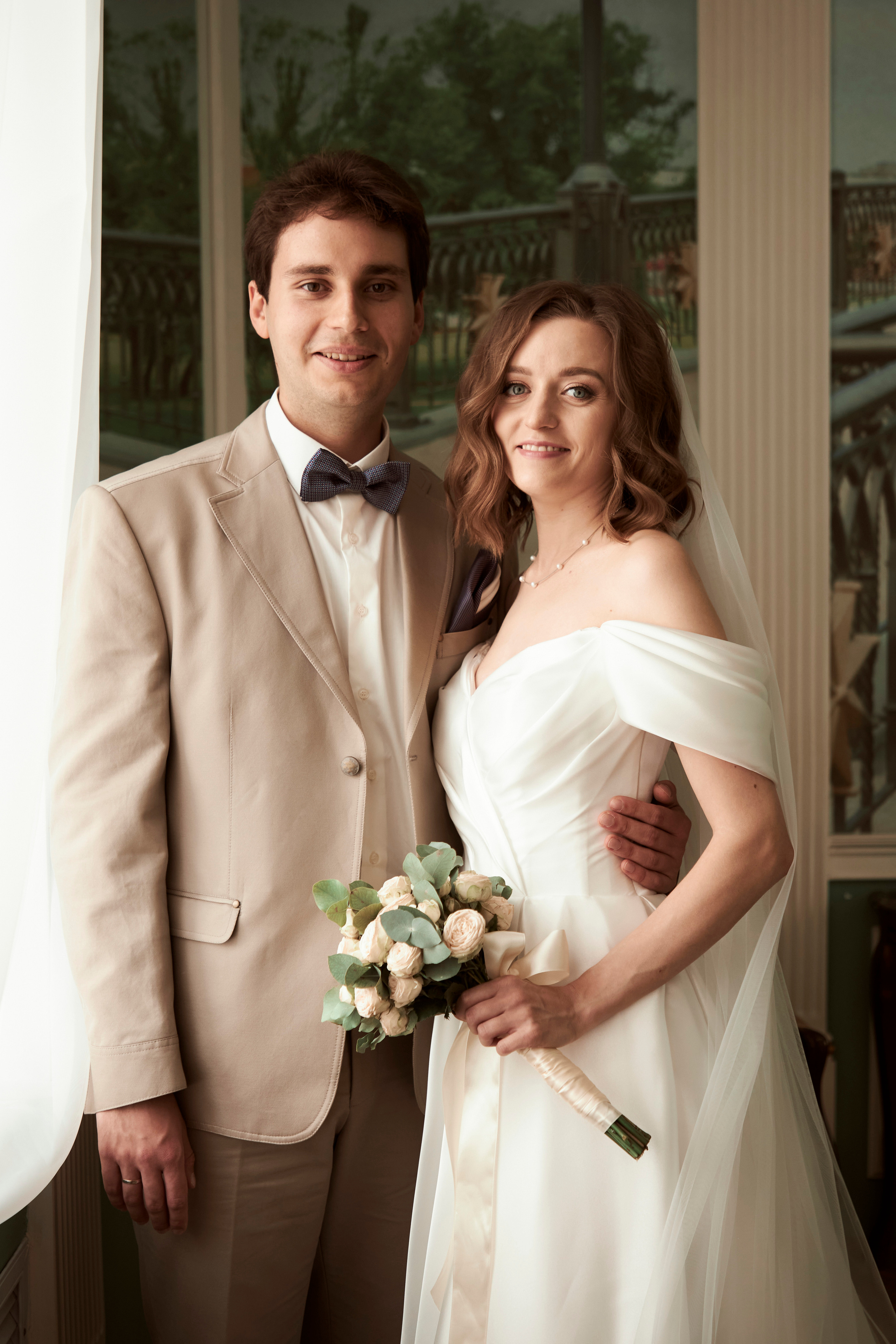 Свадебная фотосессия Анны и Александра в стиле Лейбовиц. Анна Потявина. Фотограф Москва