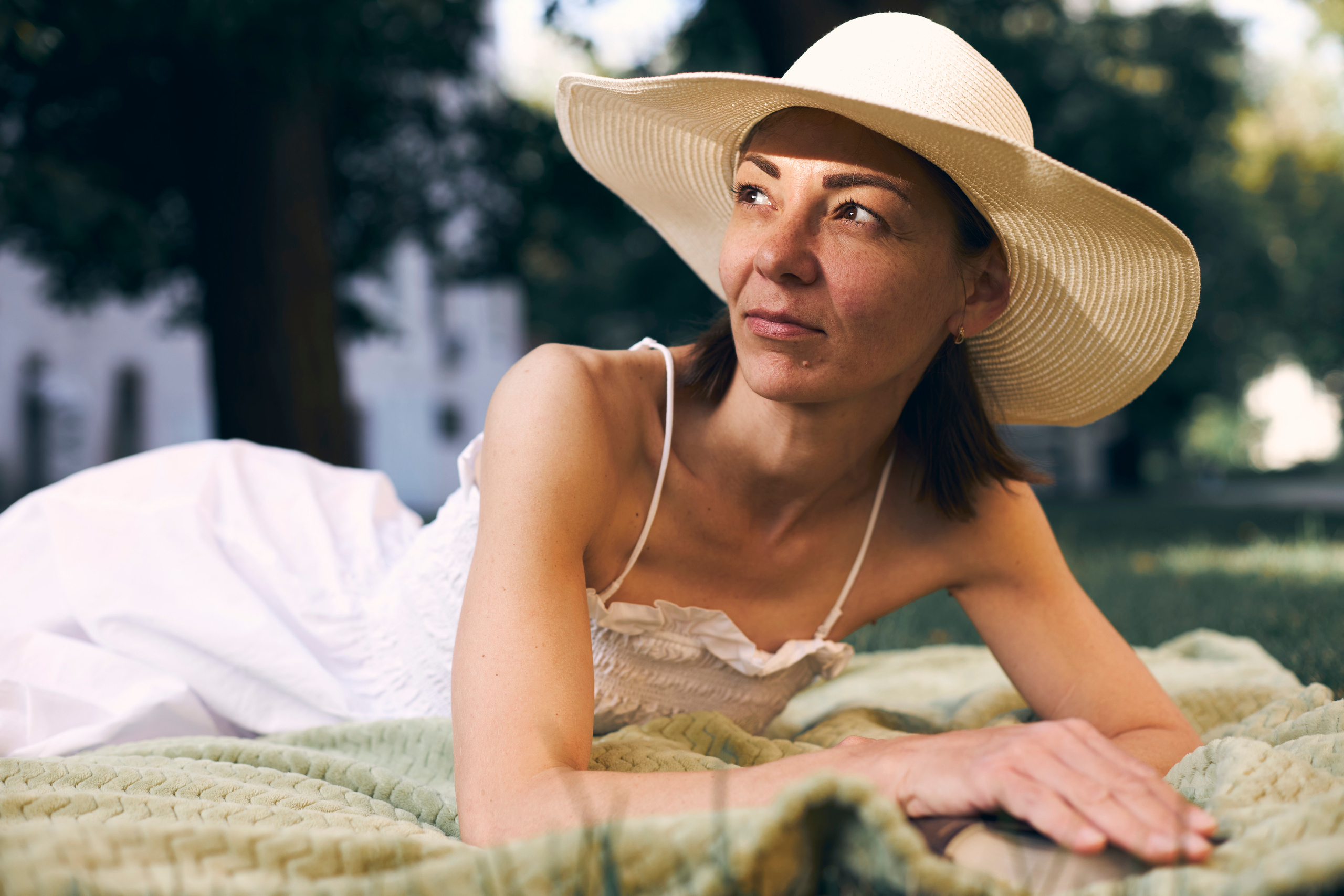 Фотосессия для Майи в городском парке Москвы. Анна Потявина. Фотограф Москва