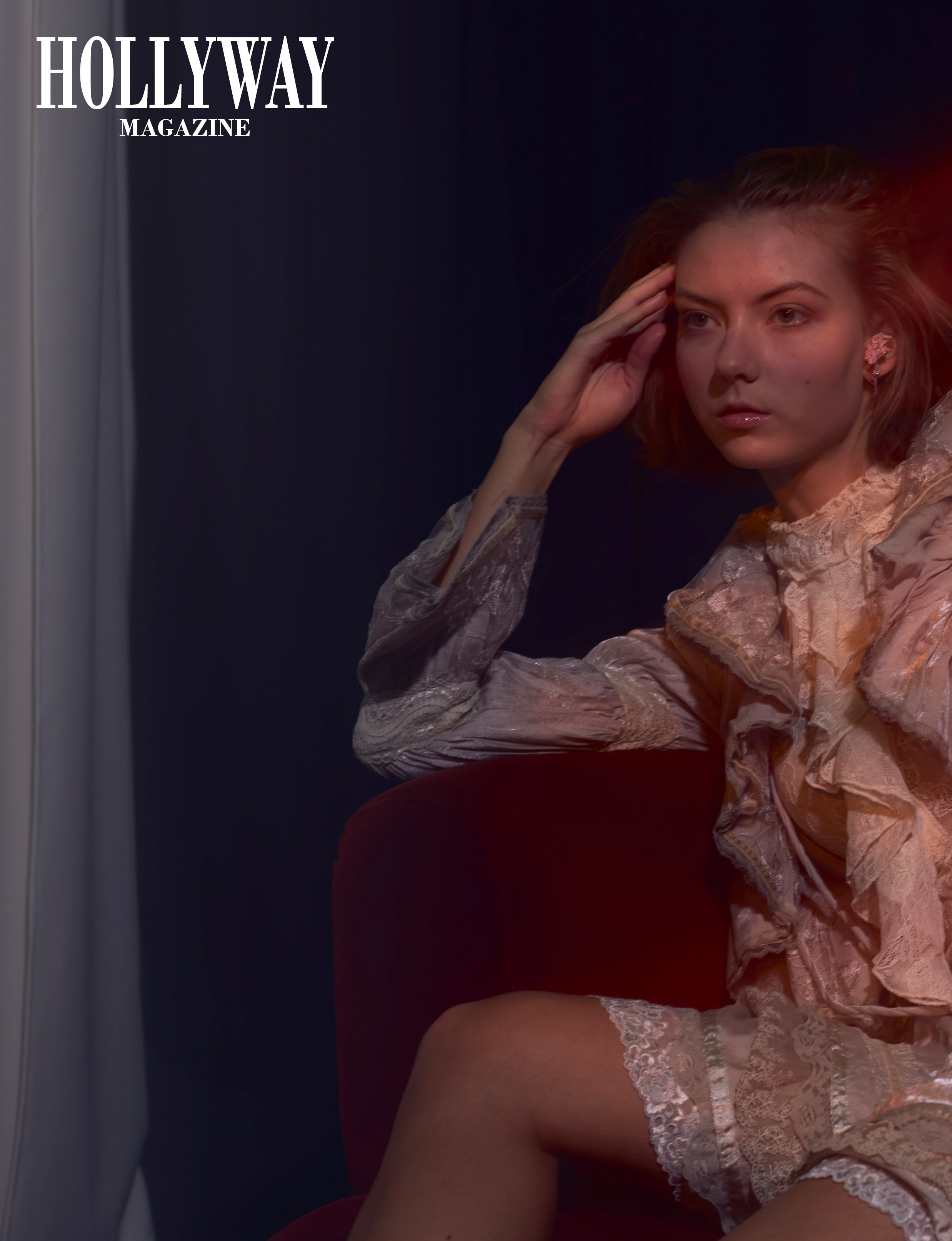 Публикация в японском журнале Hollyway Magazine. Анна Потявина. Фотограф Москва