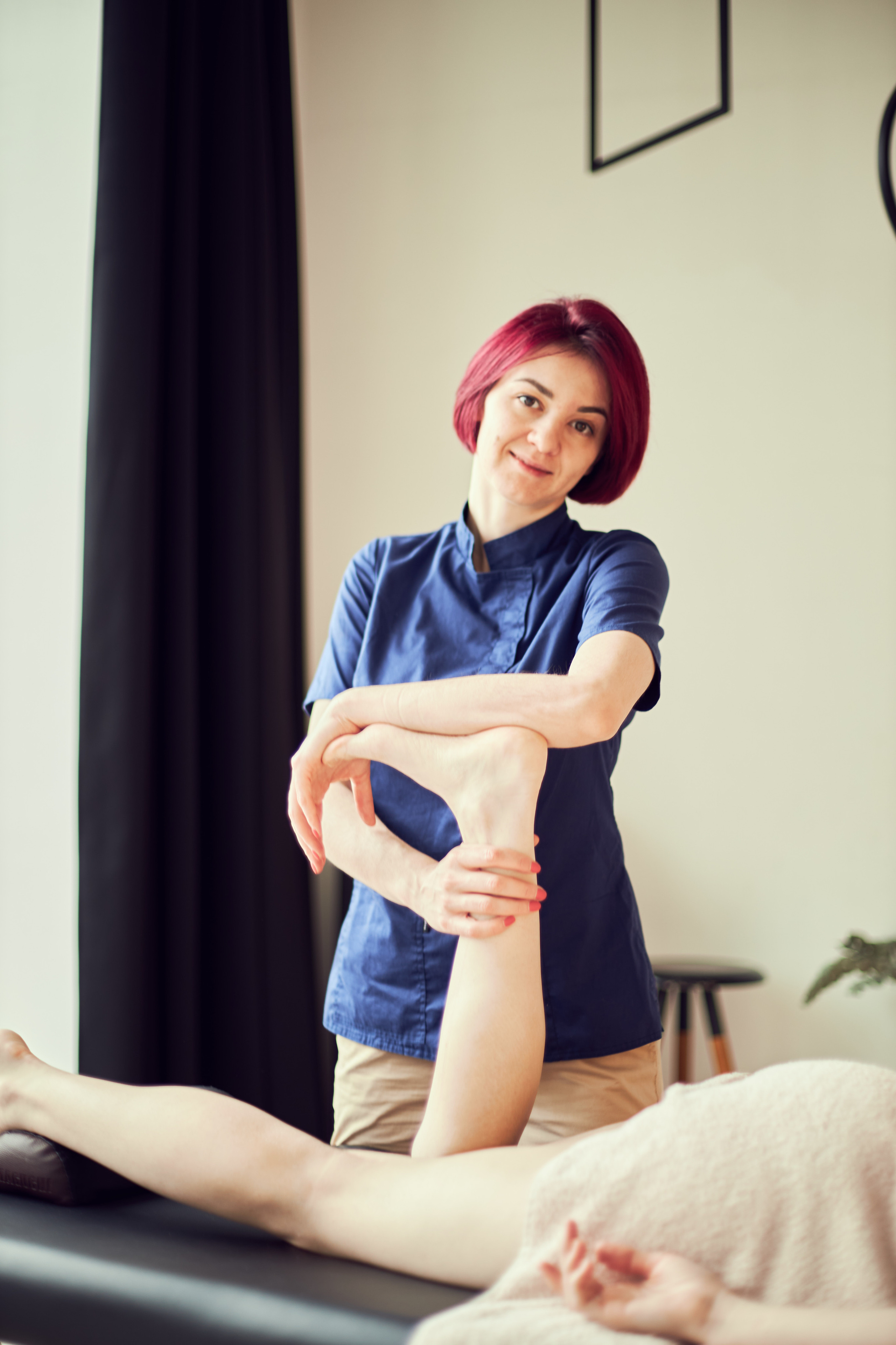 Контент-фотосессия для массажиста Натальи. Анна Потявина. Фотограф Москва