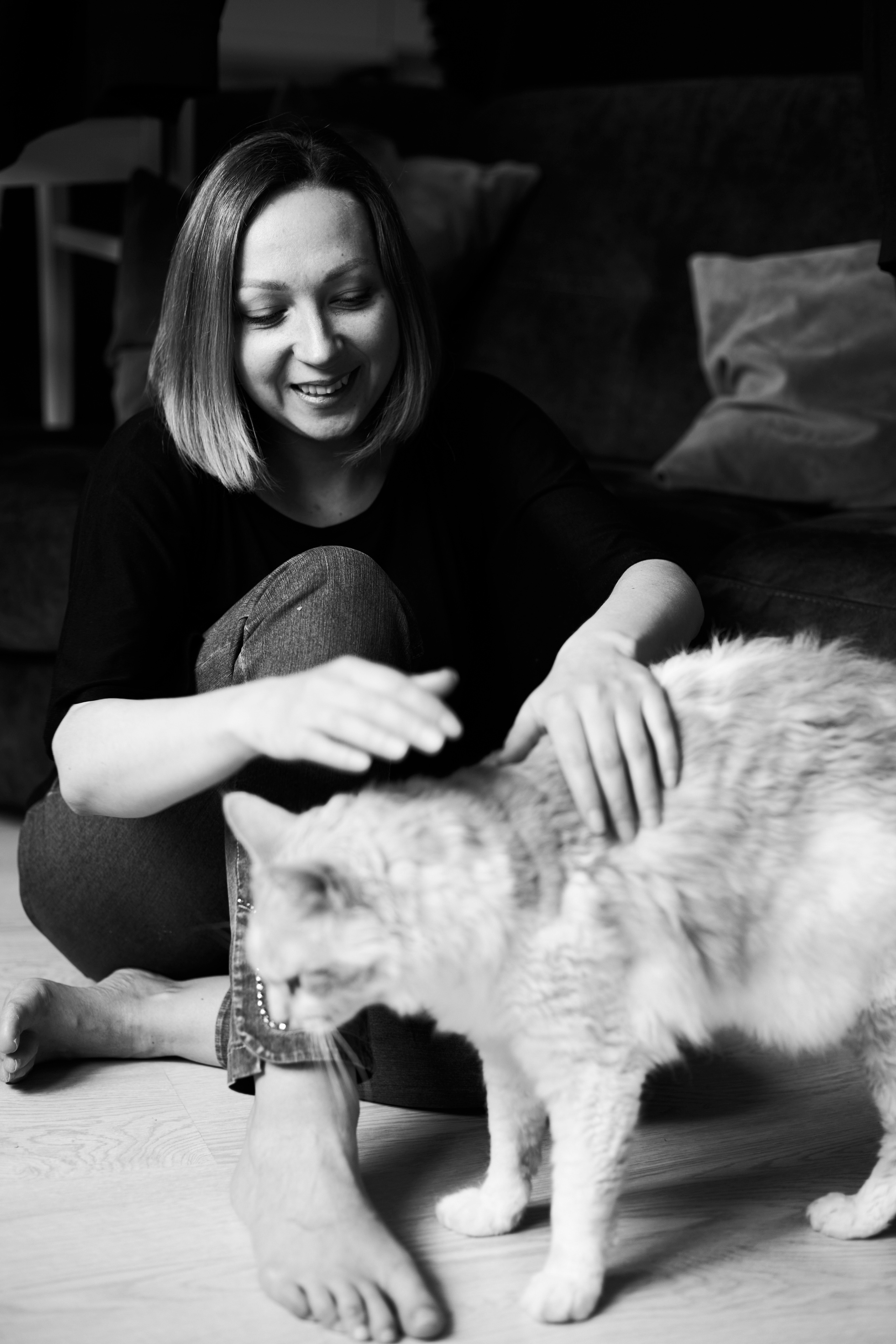 Фотосессия для Лены в квартире. Анна Потявина. Фотограф Москва