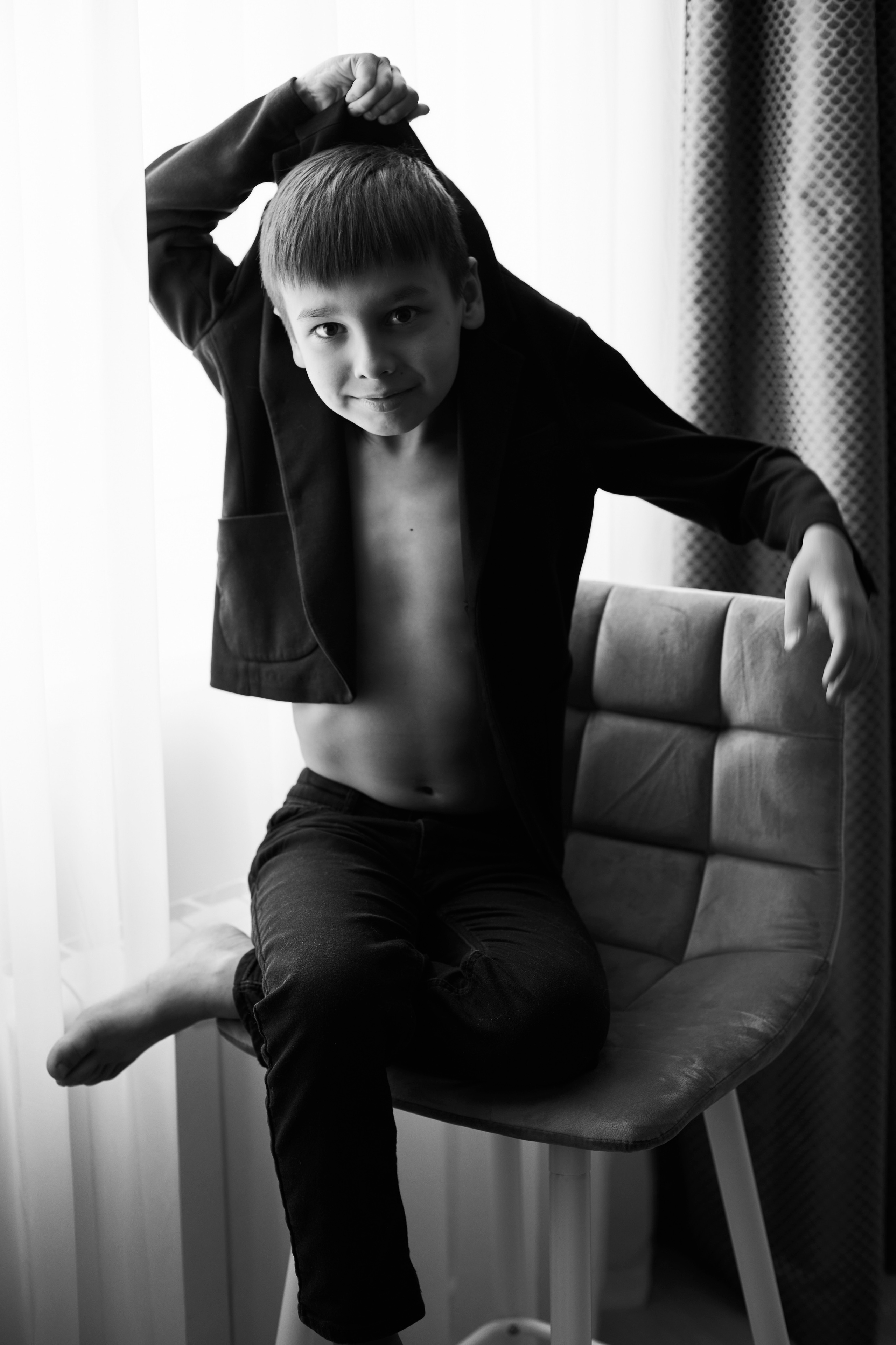 Фотосессия для мальчика Вити в квартире. Анна Потявина. Фотограф Москва