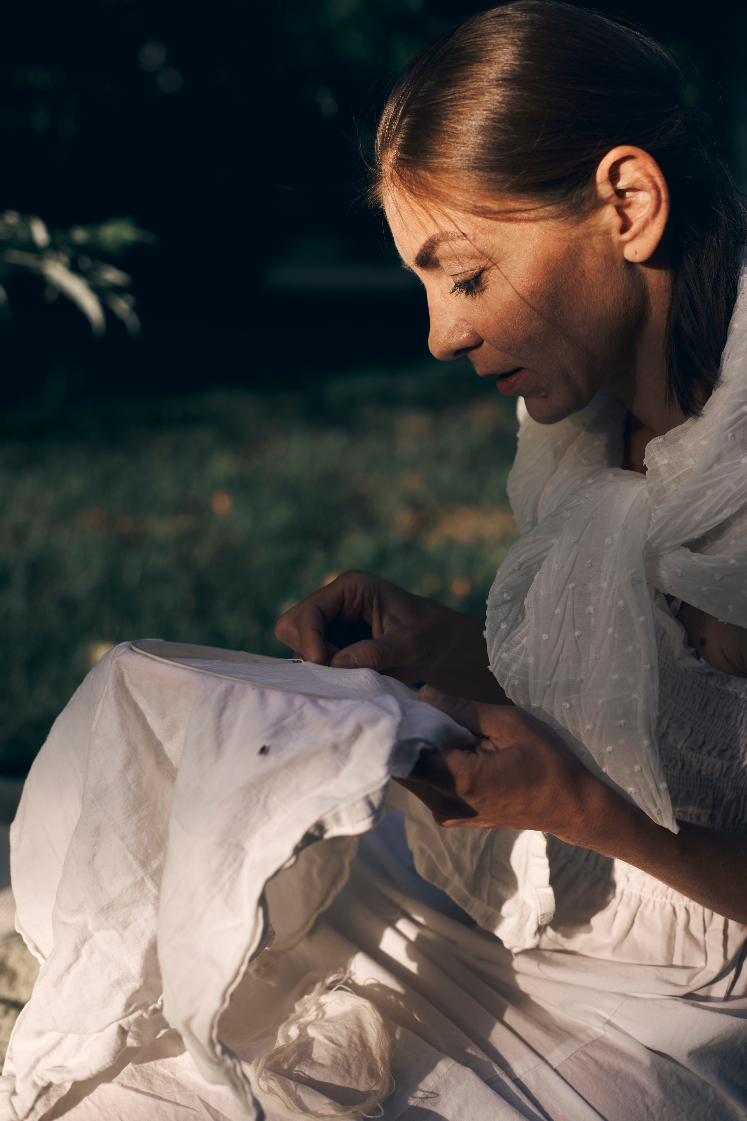 Фотосессия для Майи в городском парке Москвы. Анна Потявина. Фотограф Москва