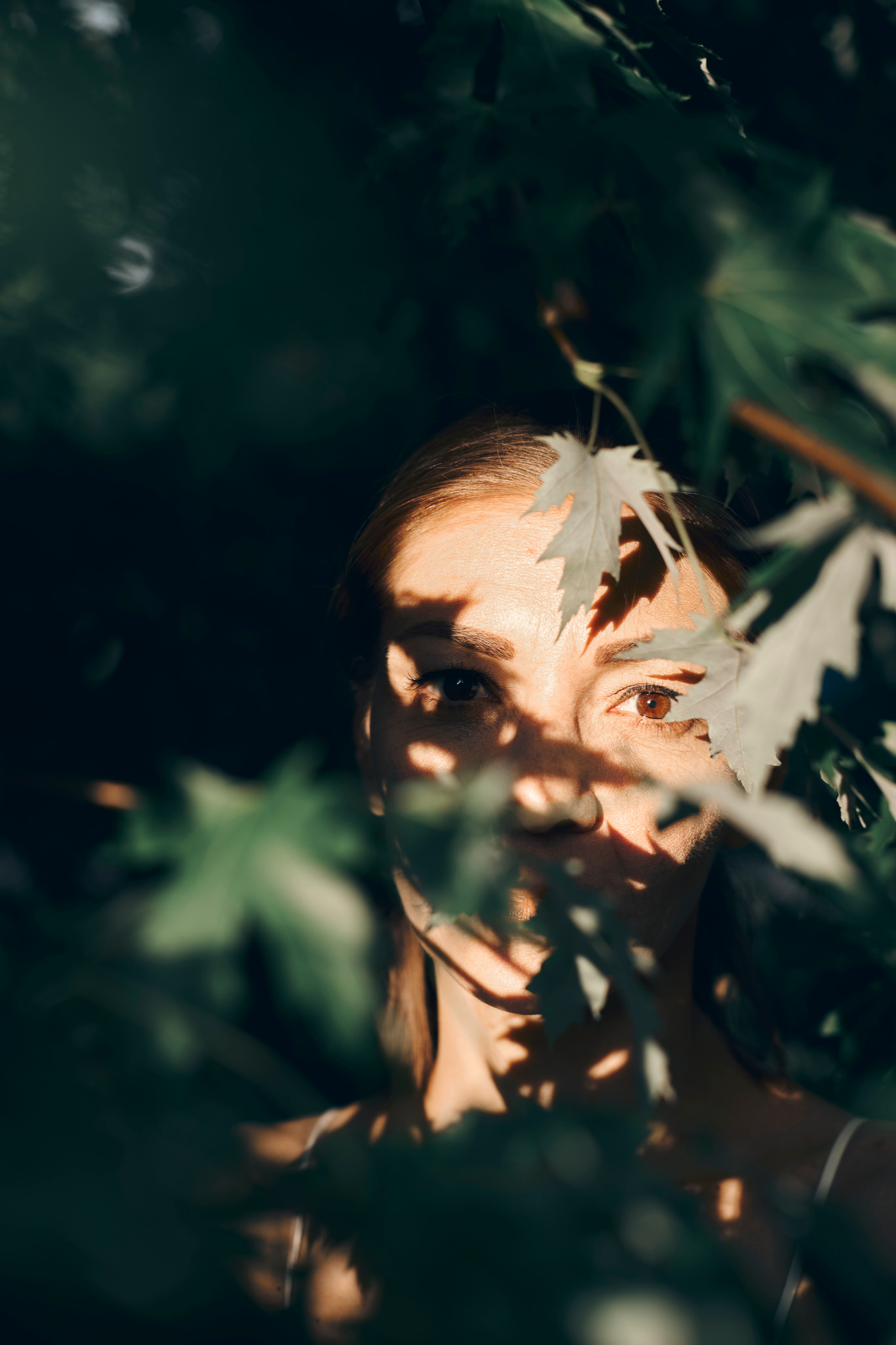 Фотосессия для Майи в городском парке Москвы. Анна Потявина. Фотограф Москва