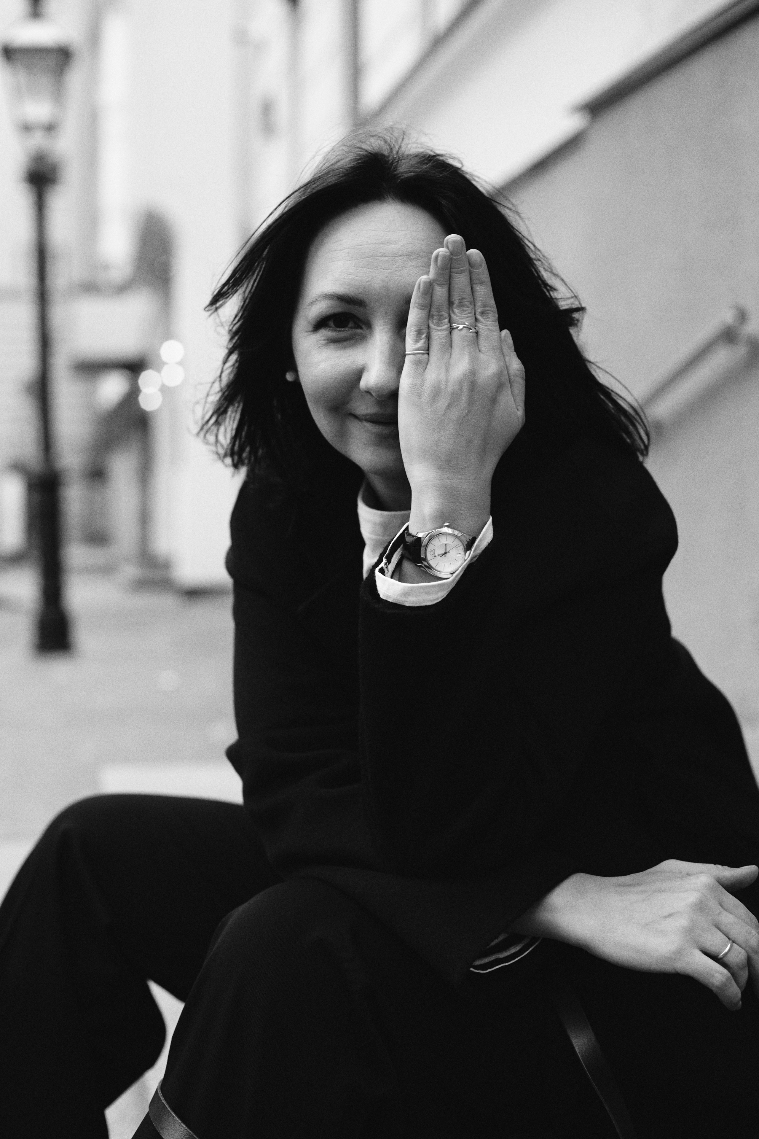 Прогулочная осенняя фотосессия по Китай-Городу для Евгении. Анна Потявина. Фотограф Москва