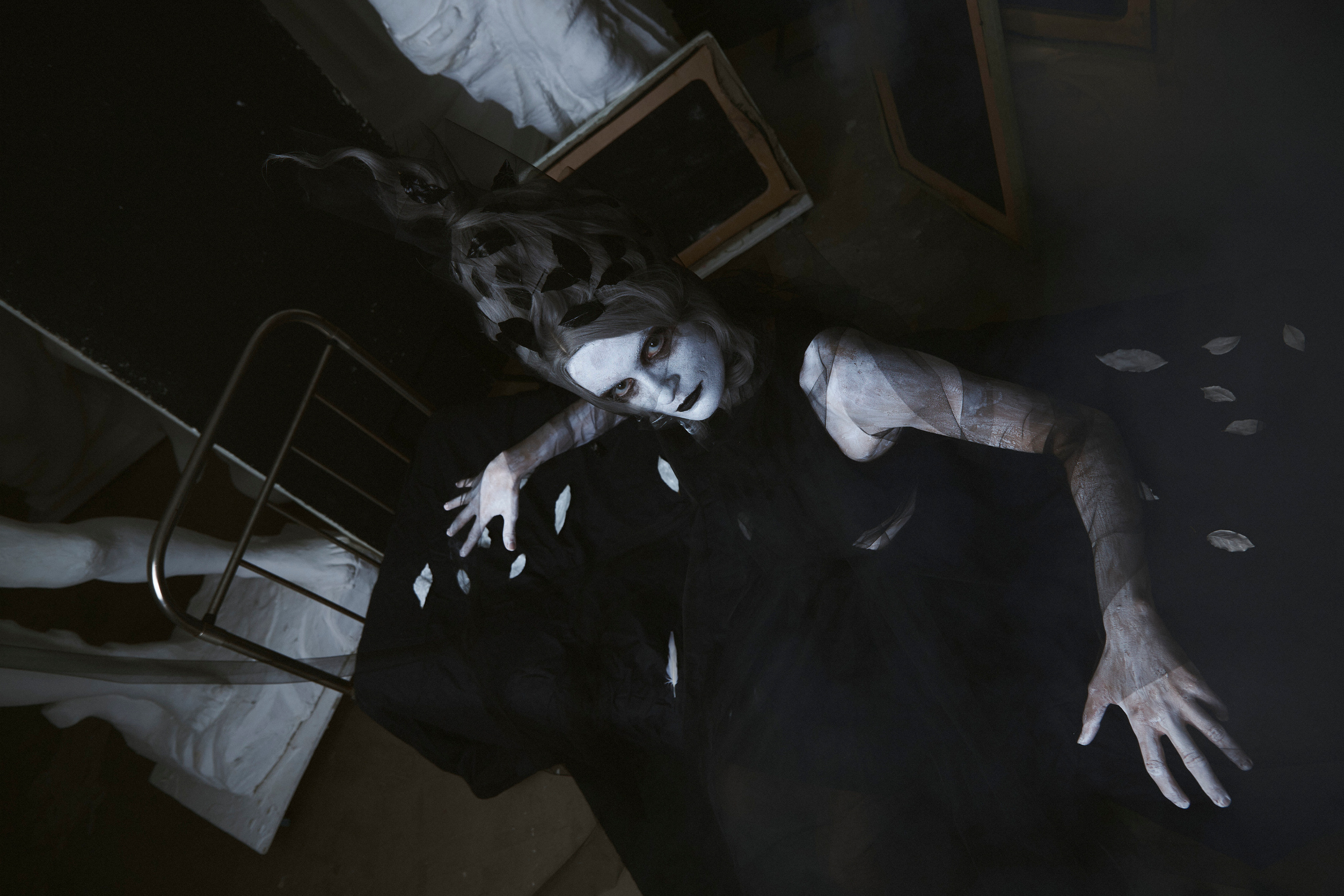 Фотосессия в стиле Тима Бертона (Tim Burton). Анна Потявина. Фотограф Москва