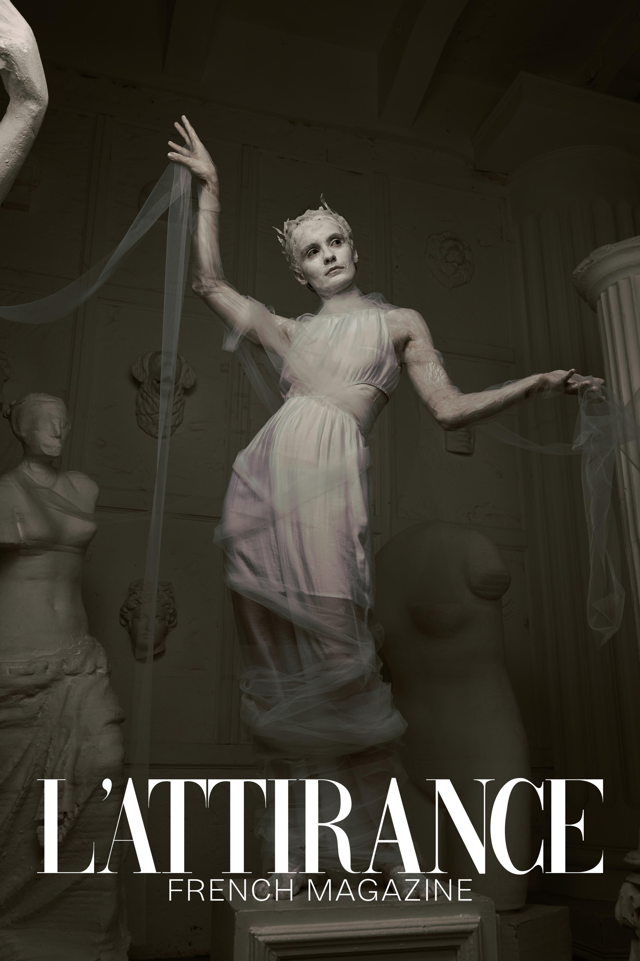 Фотосессия "Muse and Hades" в стиле знаменитого фотографа (Tim Walker). Анна Потявина. Фотограф Москва