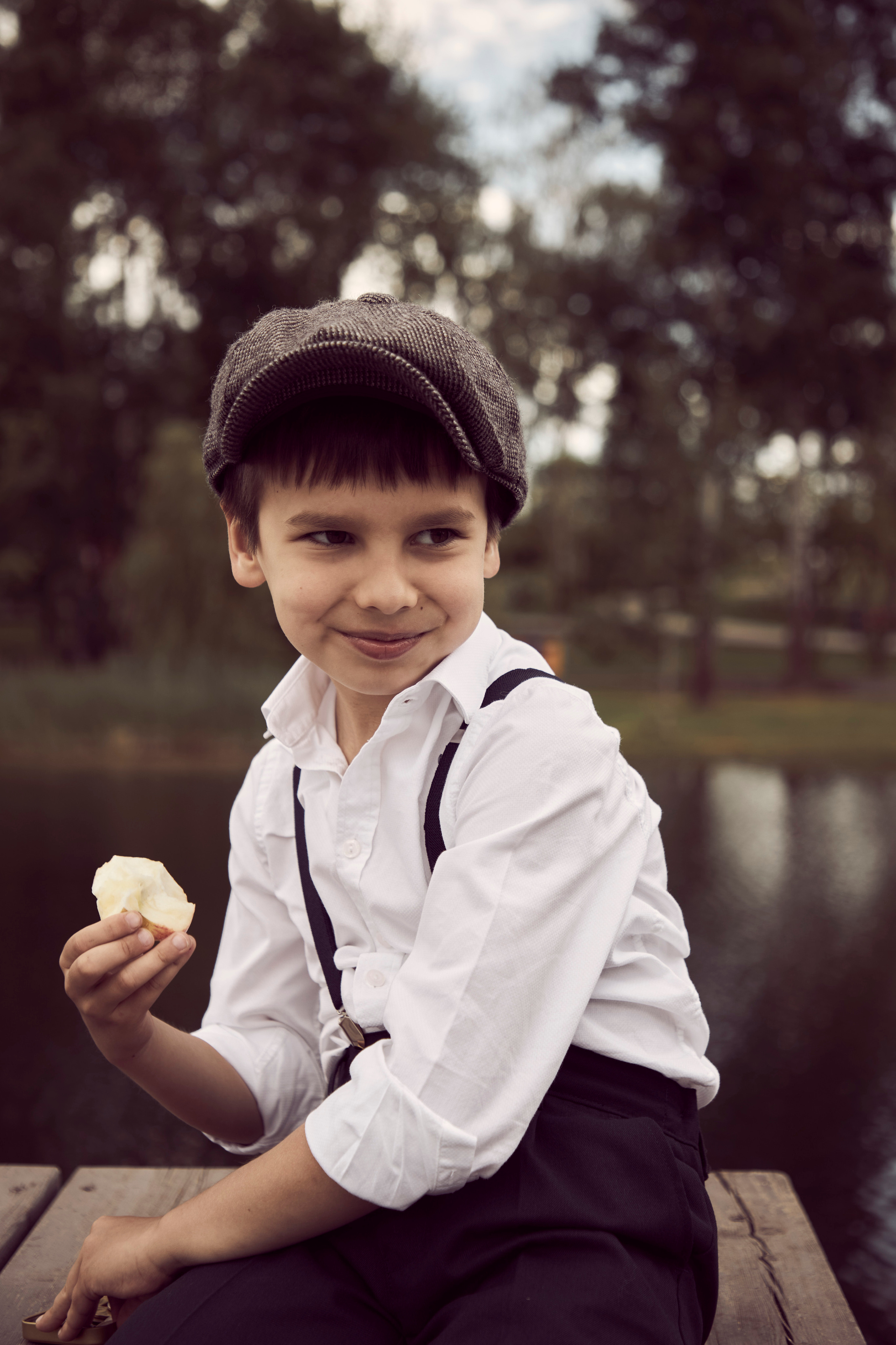 Фотосессия в ретро стиле - Чистильщик обуви. Анна Потявина. Фотограф Москва