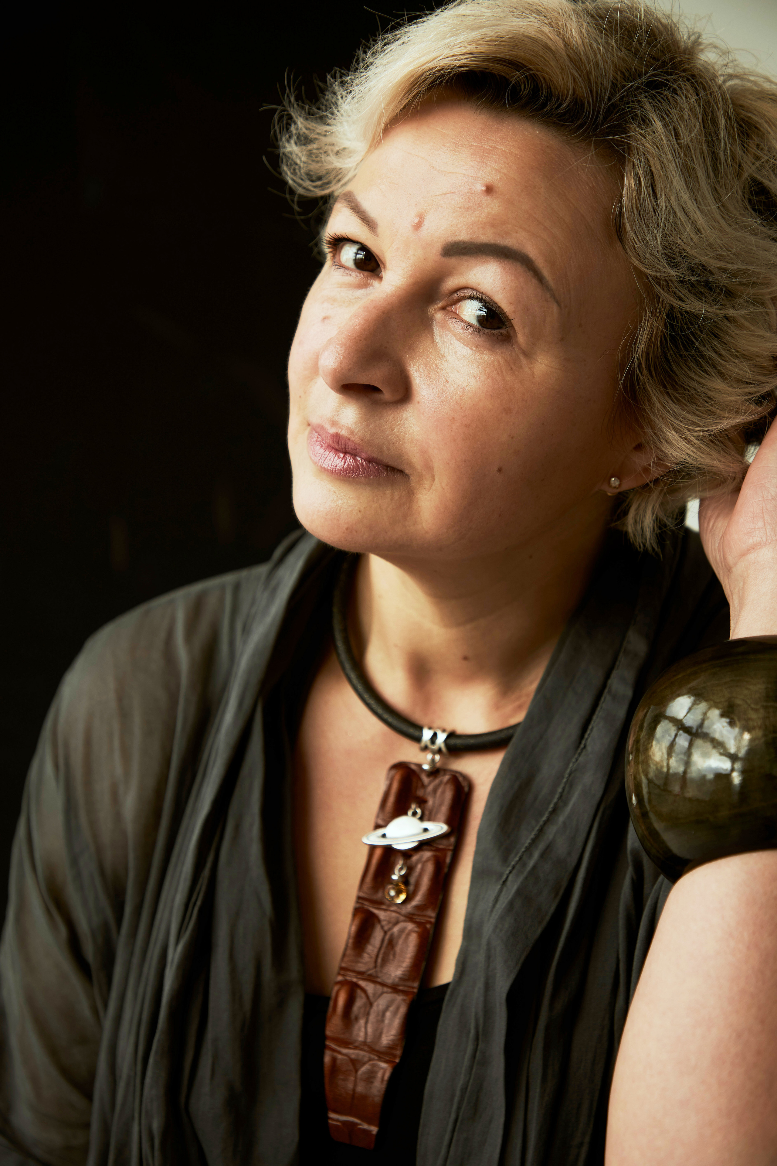 Портретная фотосессия для Ларисы в студии. Анна Потявина. Фотограф Москва