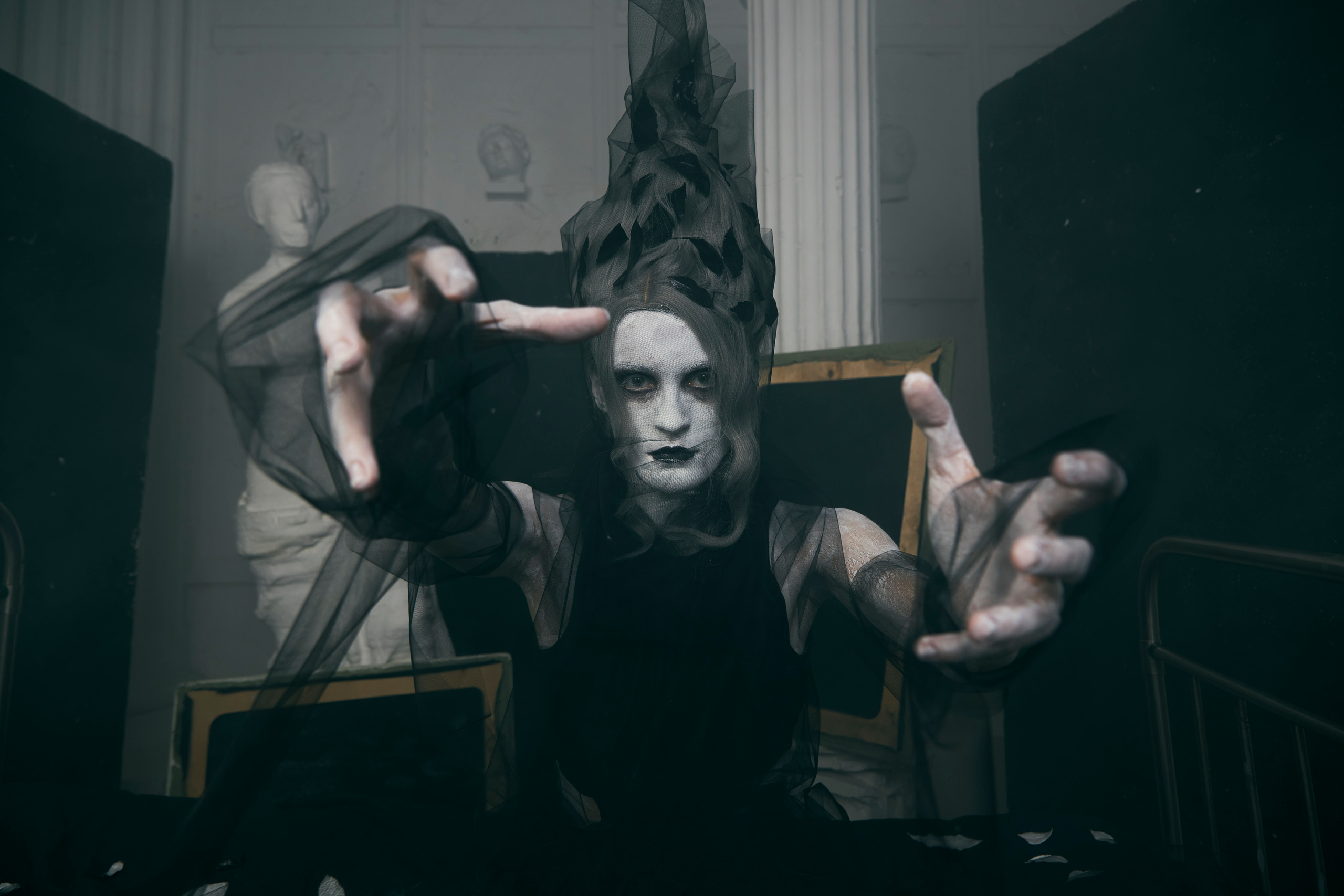 Фотосессия в стиле Тима Бертона (Tim Burton). Анна Потявина. Фотограф Москва