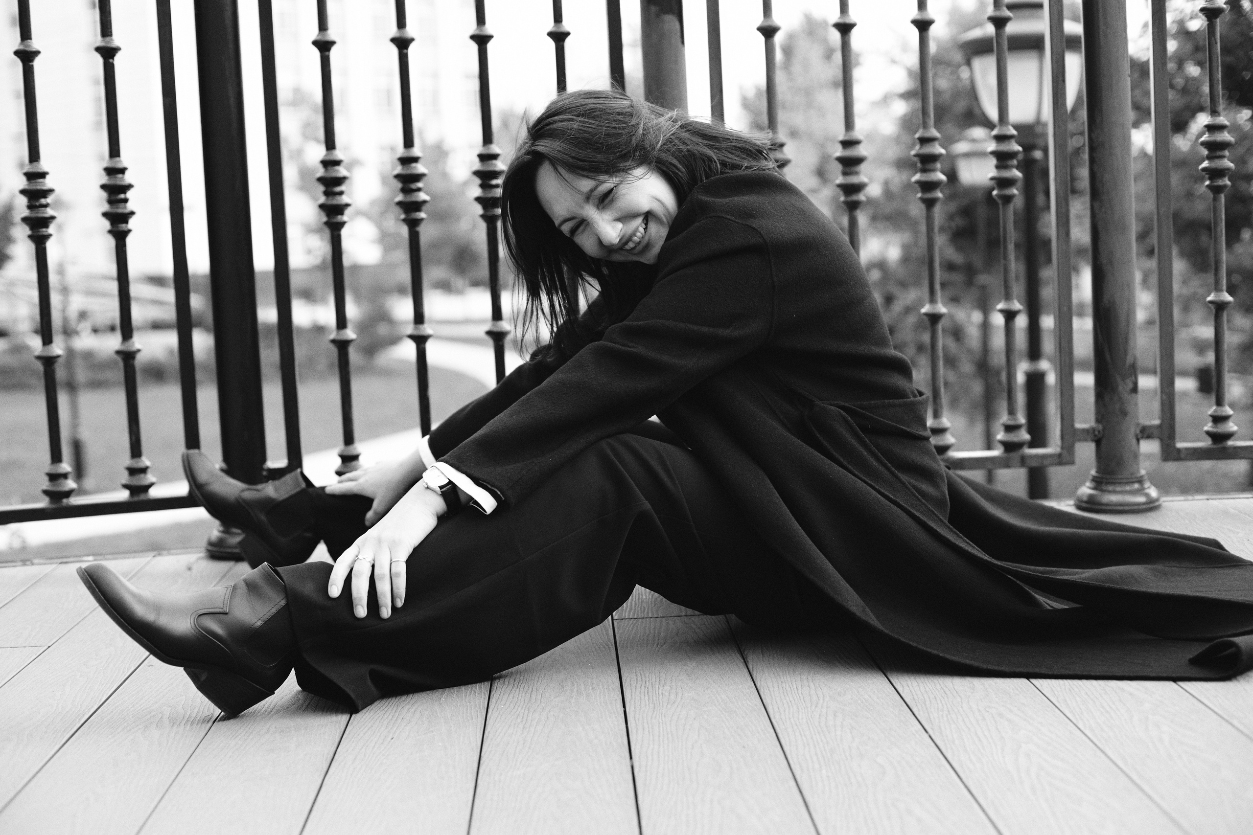 Прогулочная осенняя фотосессия по Китай-Городу для Евгении. Анна Потявина. Фотограф Москва