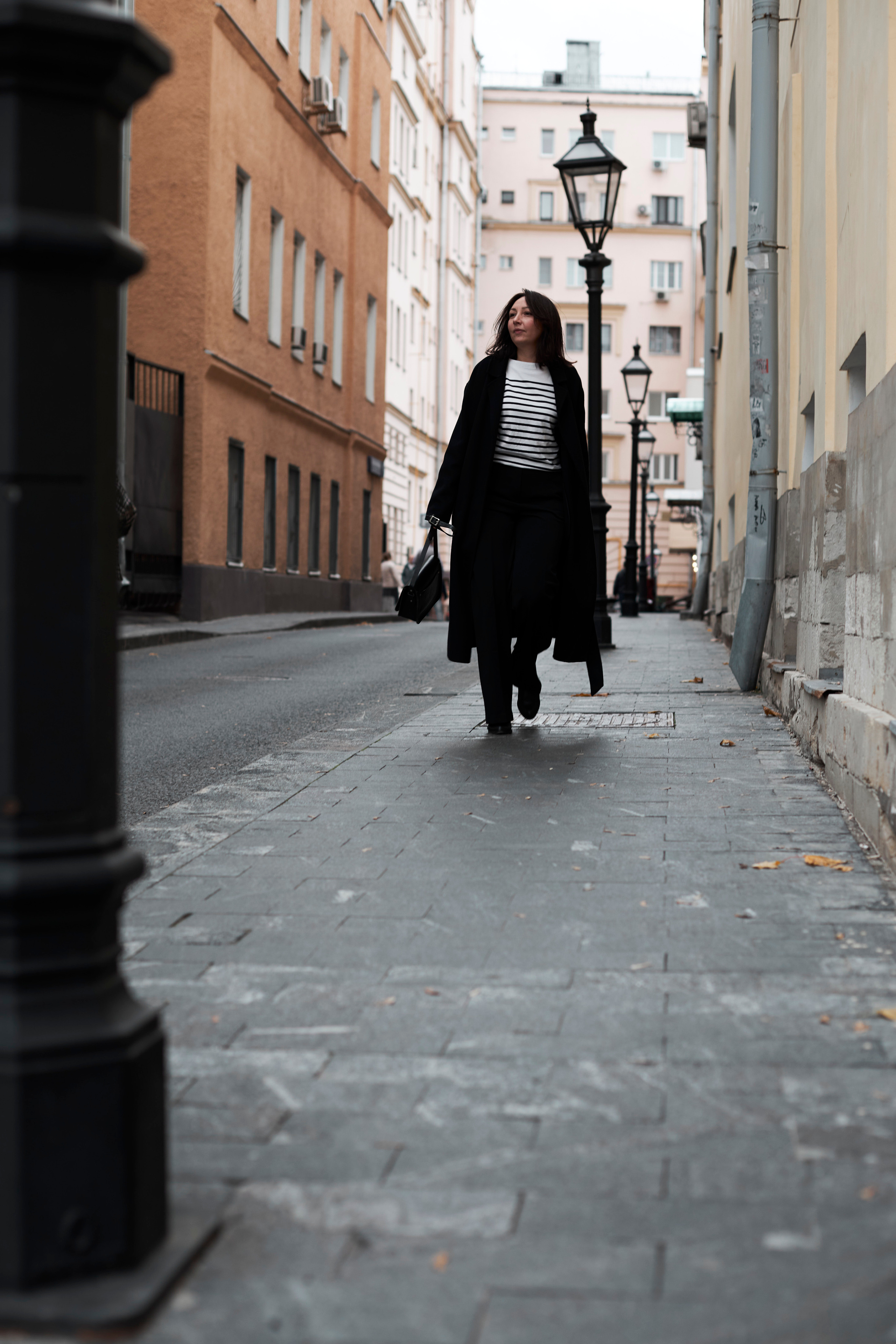 Прогулочная осенняя фотосессия по Китай-Городу для Евгении. Анна Потявина. Фотограф Москва