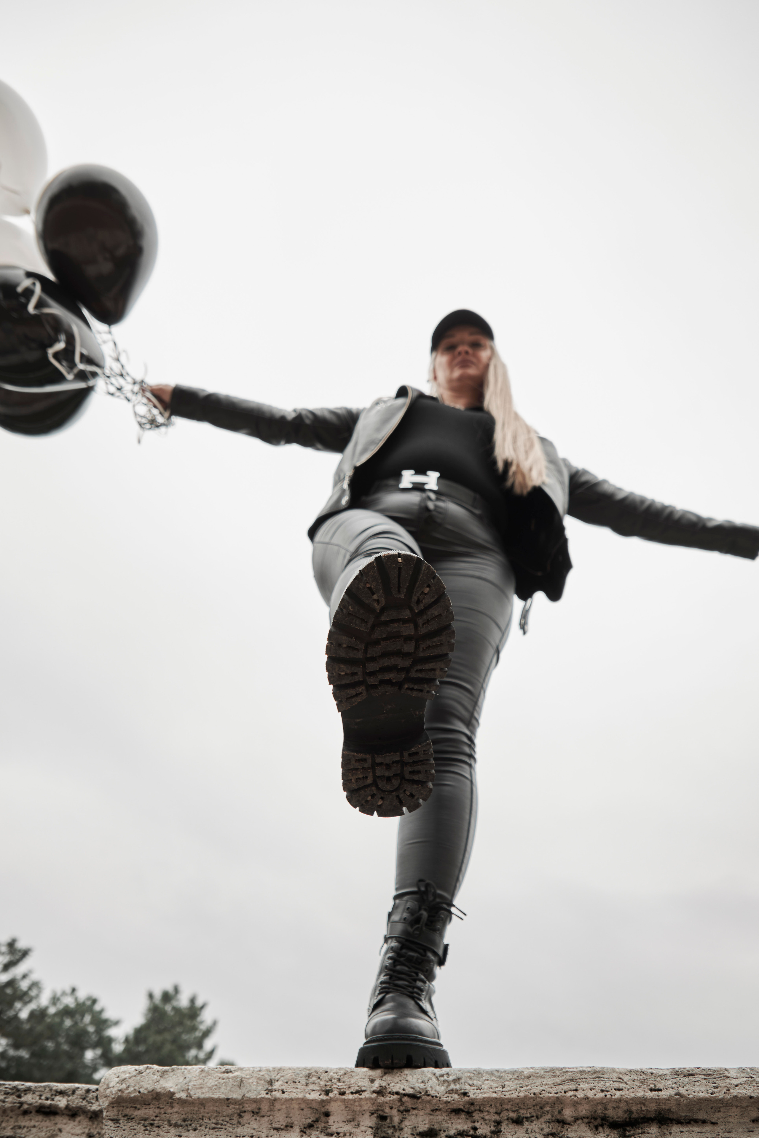 Прогулочная фотосессия для Светы с воздушными шарами в Пятигорске. Анна Потявина. Фотограф Москва