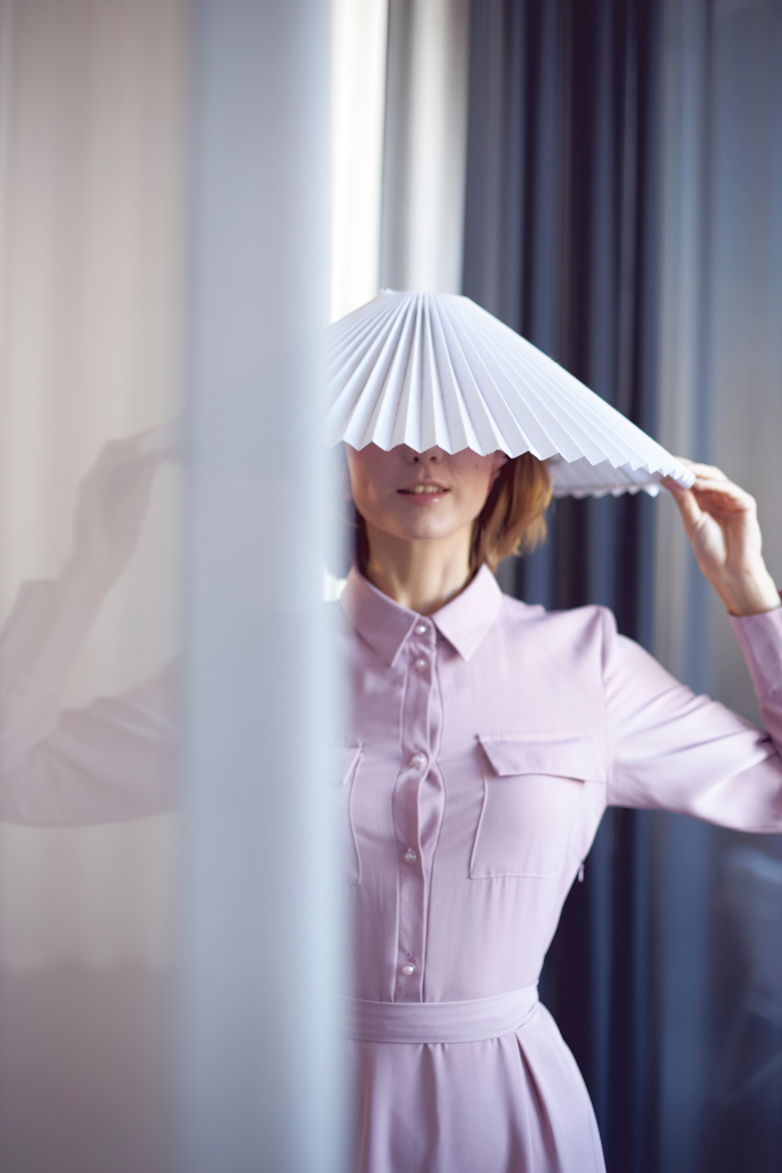 Игры со светом и тканями в студии и прогулка в осеннем парке. Анна Потявина. Фотограф Москва