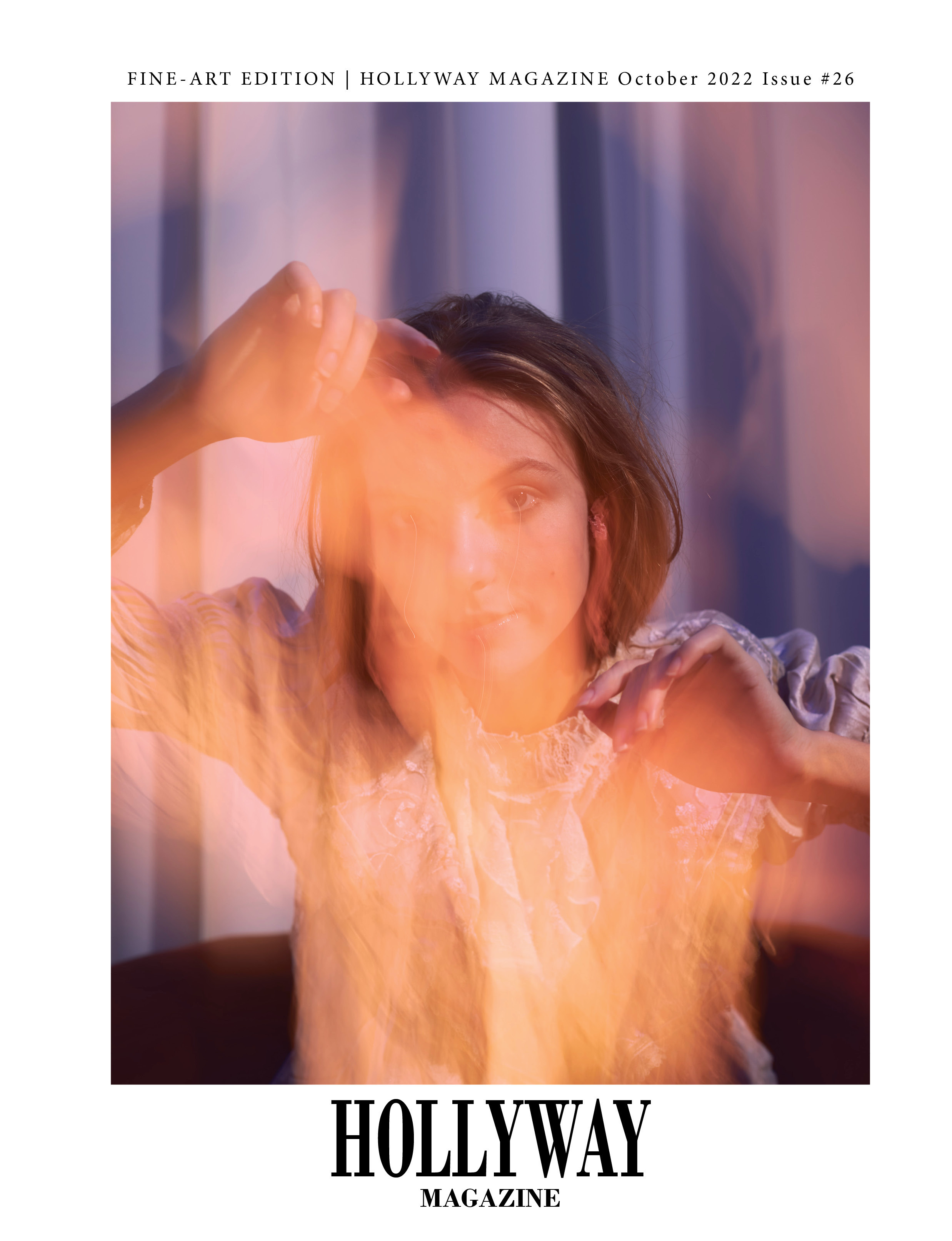 Портрет девушки, сделанный с использованием смешанного света