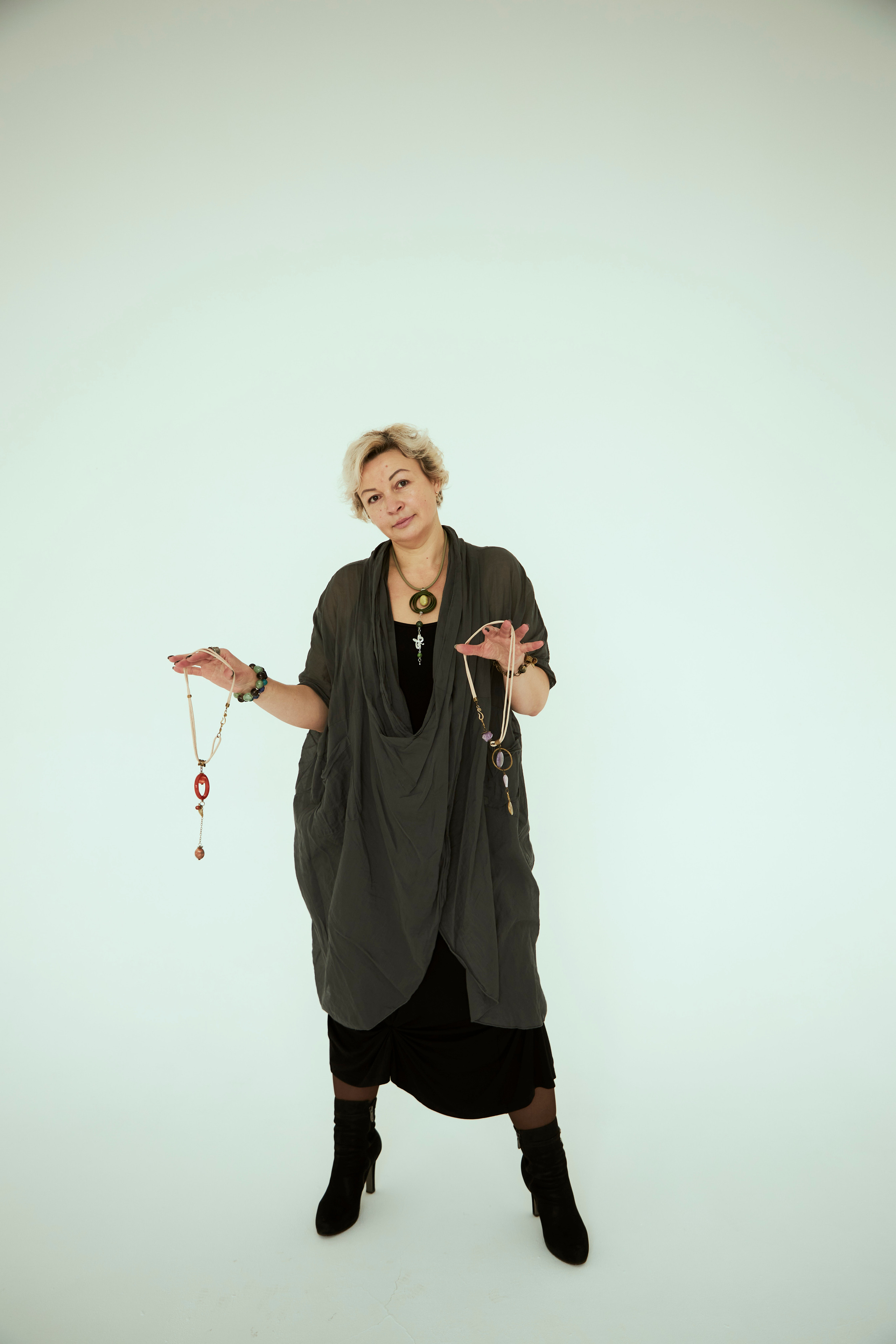 Портретная фотосессия для Ларисы в студии. Анна Потявина. Фотограф Москва