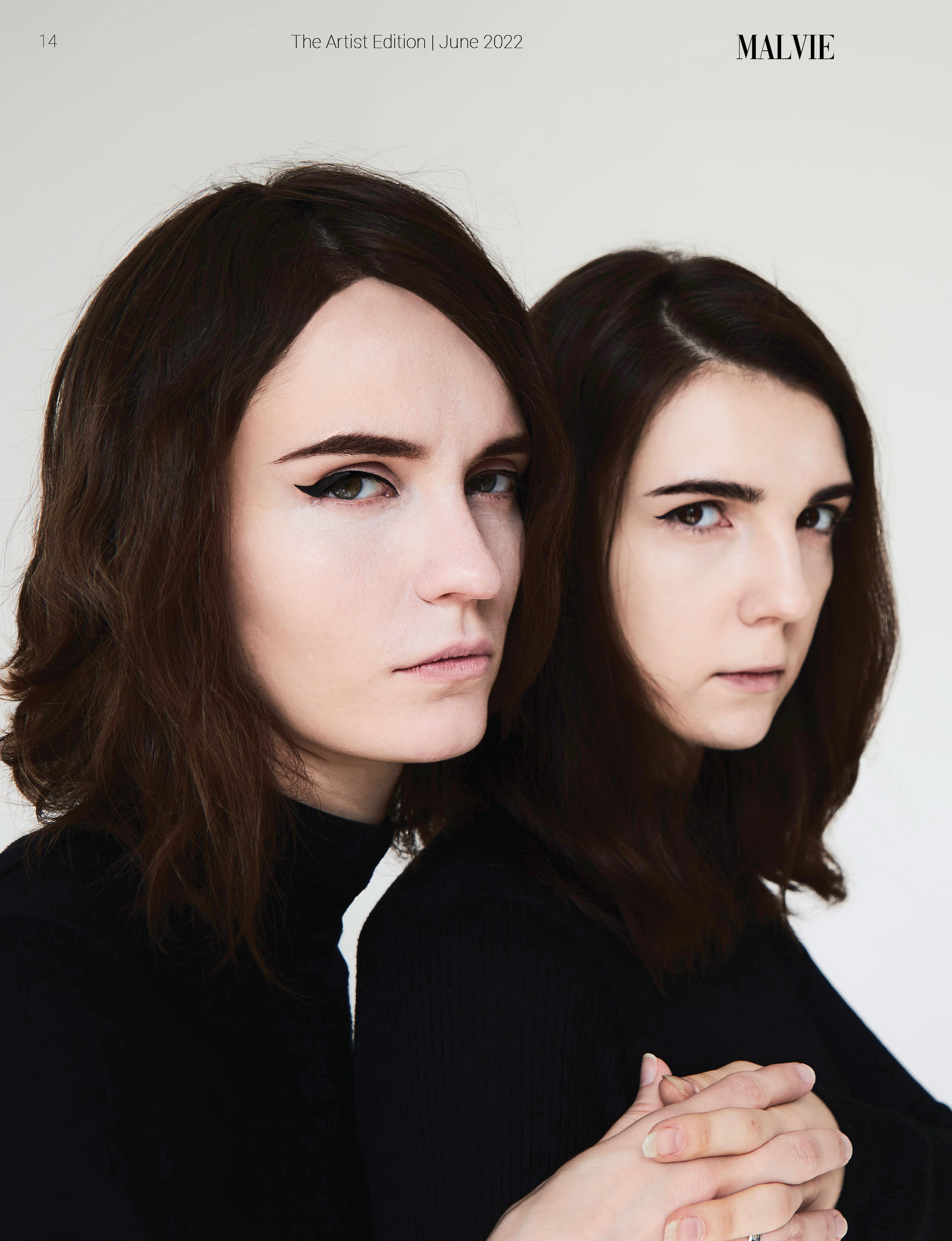 Фотосессия "Wired Twins" для двух девушек - подружек. Анна Потявина. Фотограф Москва