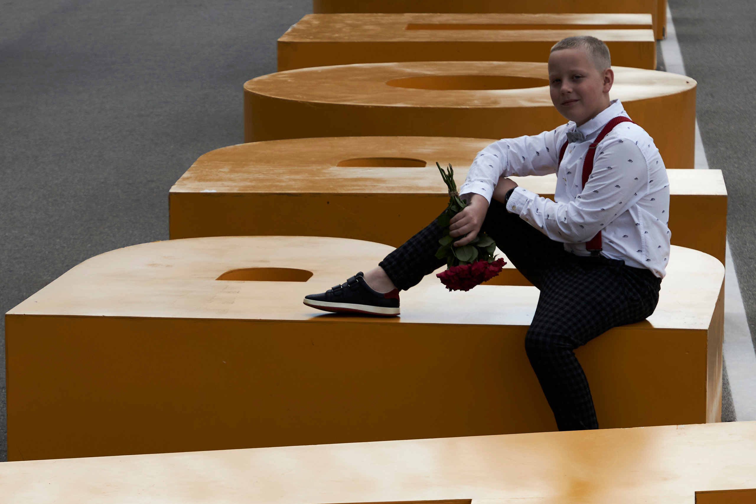 Прогулочная фотосессия для мальчика Вани в Ставрополе. Анна Потявина. Фотограф Москва