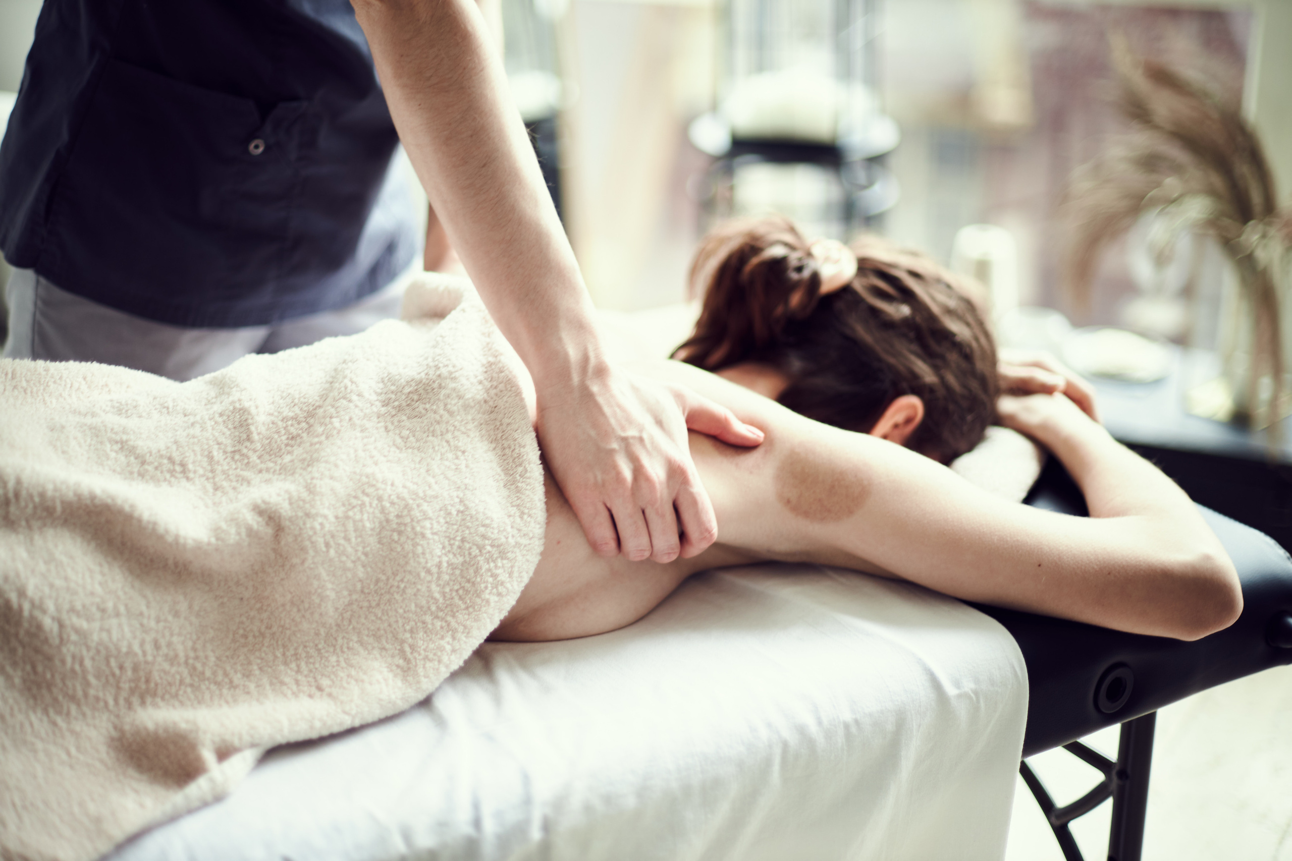 Контент-фотосессия для массажиста Натальи. Анна Потявина. Фотограф Москва