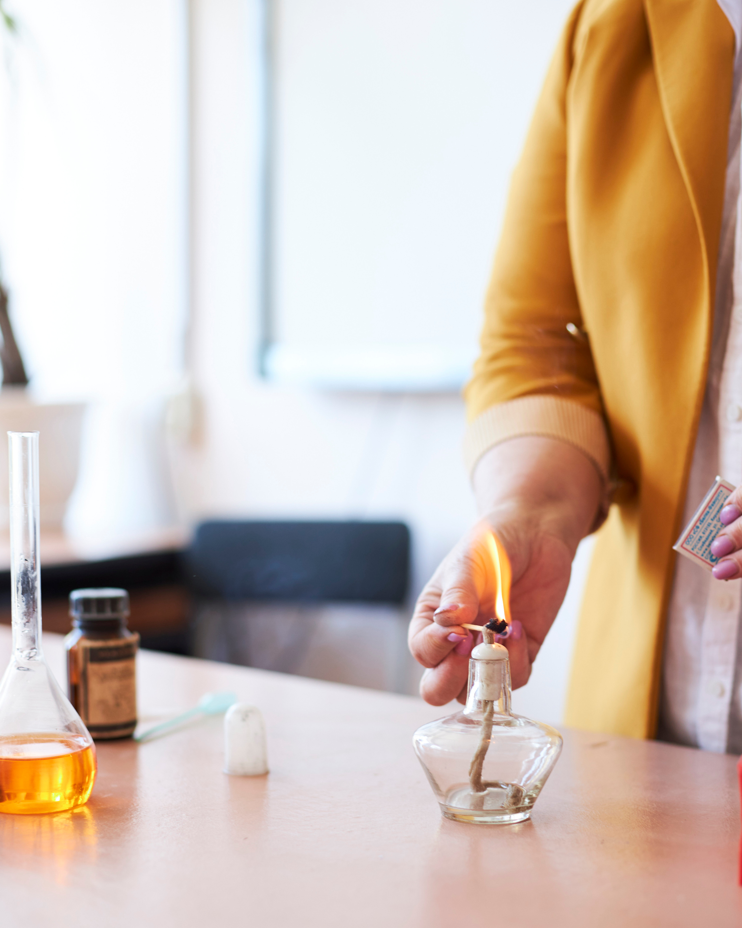 Контент-фотосессия для Людмилы - учителя химии и репетитора в школьном. Анна Потявина. Фотограф Москва